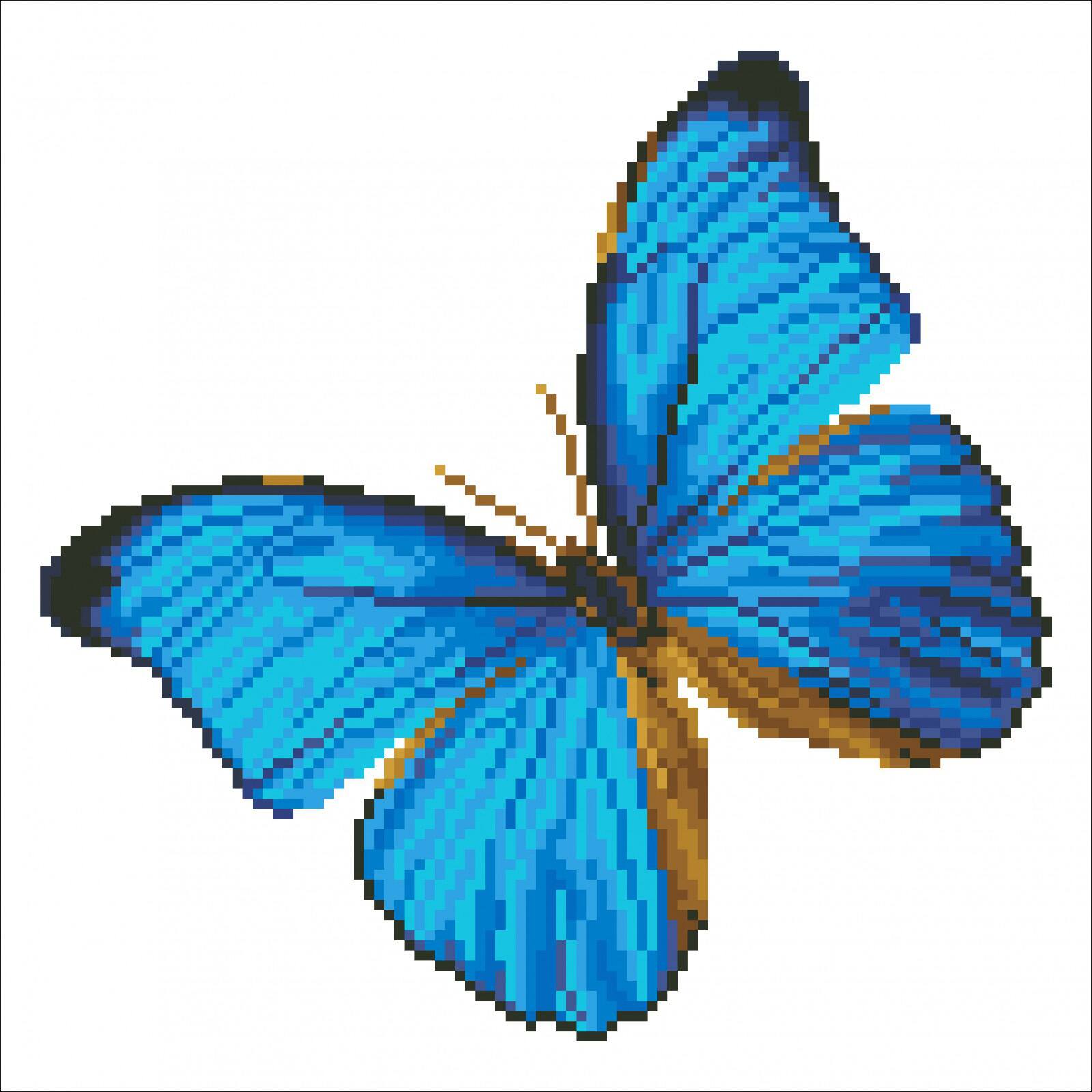 Diamond Dotz® Flutter By Blue Diamond Painting Artwork Kit
