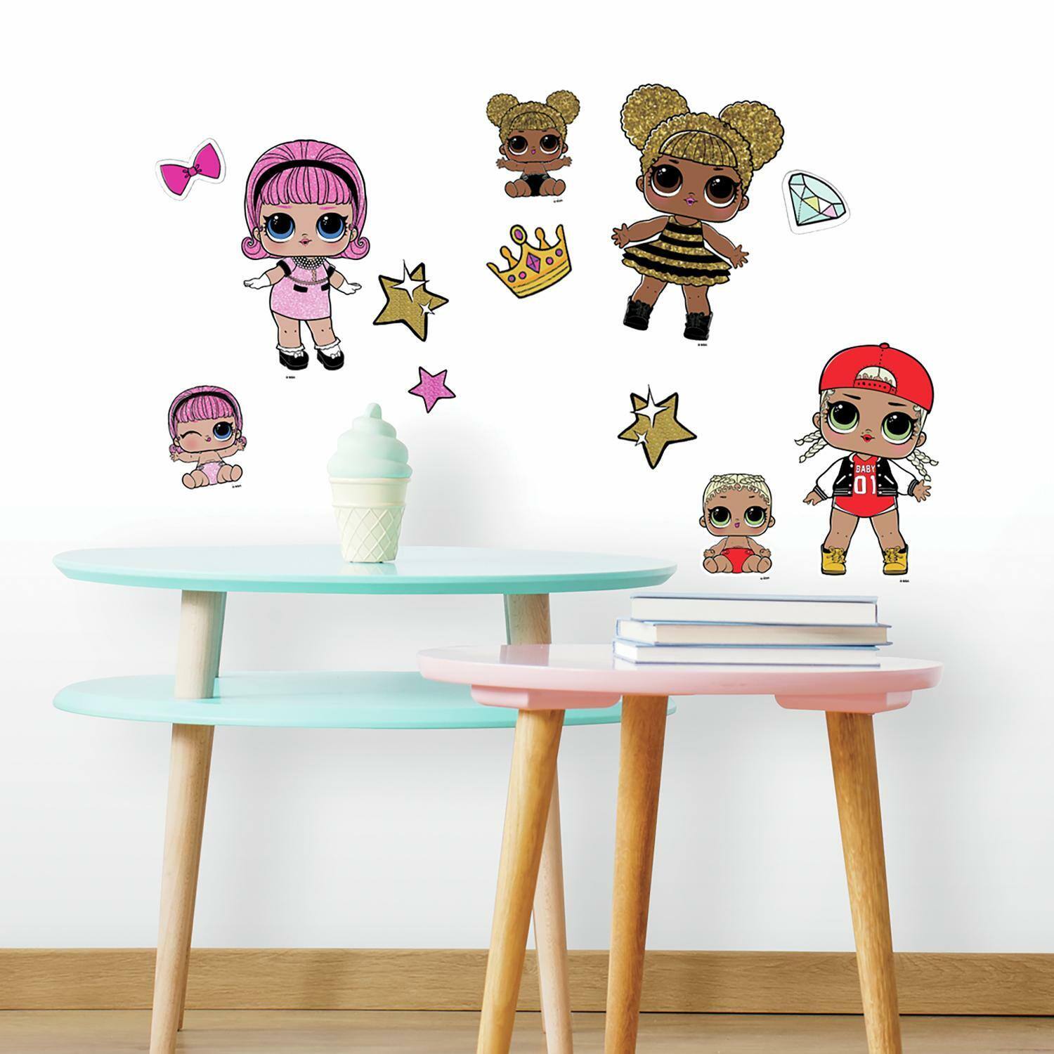 RoomMates Lol Surprise! Peel &#x26; Stick Wall Decals