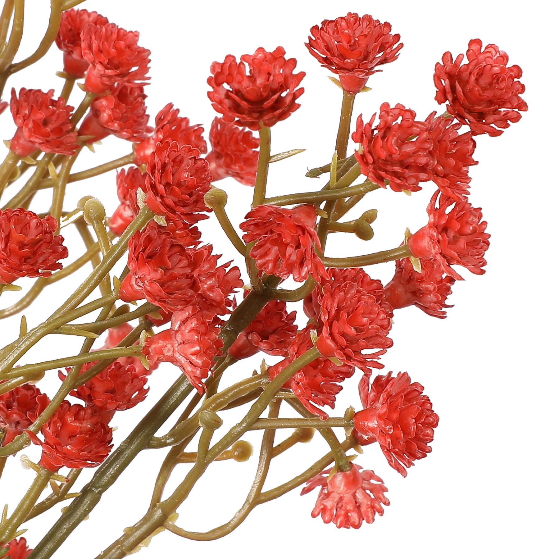 10.5&#x22; Dark Orange Baby&#x27;s Breath Bush by Ashland&#xAE;