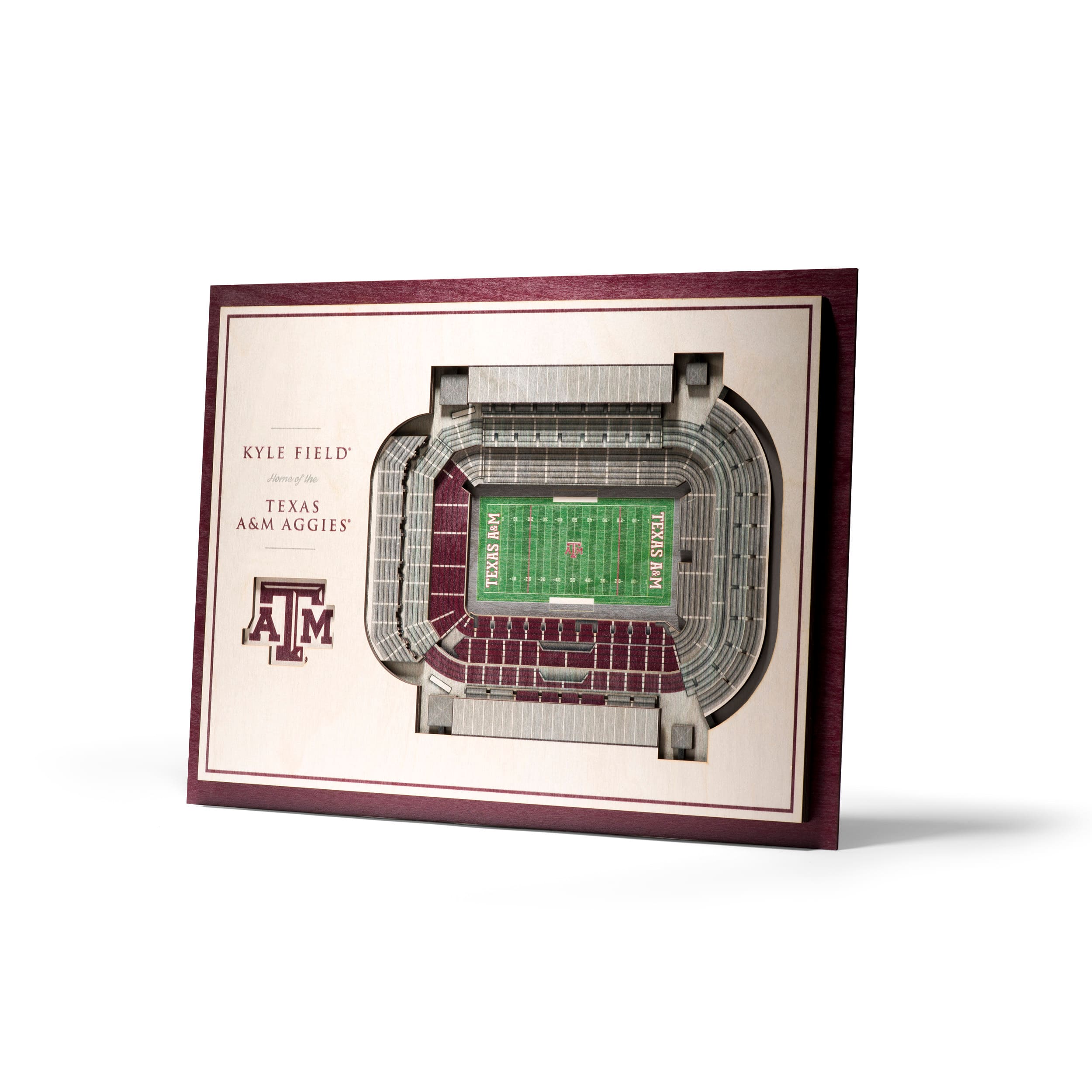 NCAA 5-Layer StadiumView Wall Art