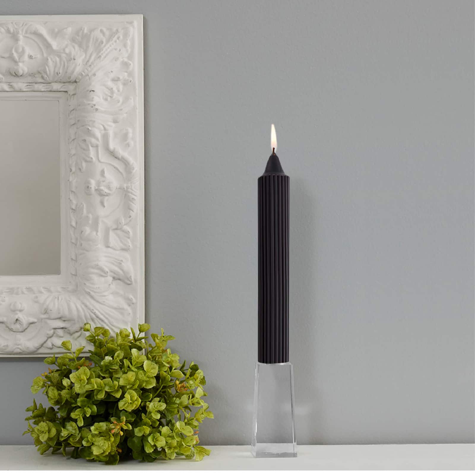 Root Candles 9" Unscented Grecian Collenette Taper Candles