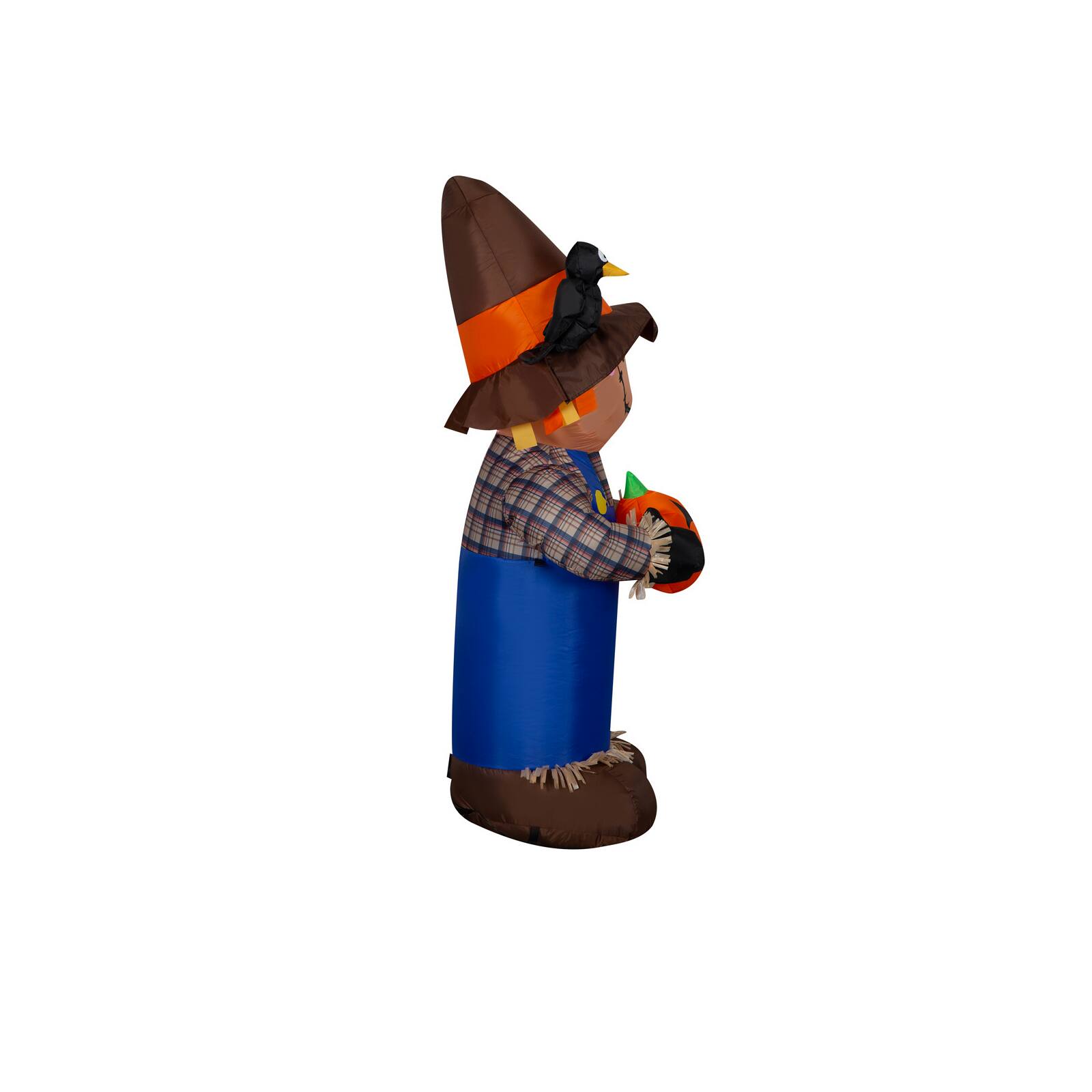 5ft. Airblown® Inflatable Scarecrow with Jack O' Lantern