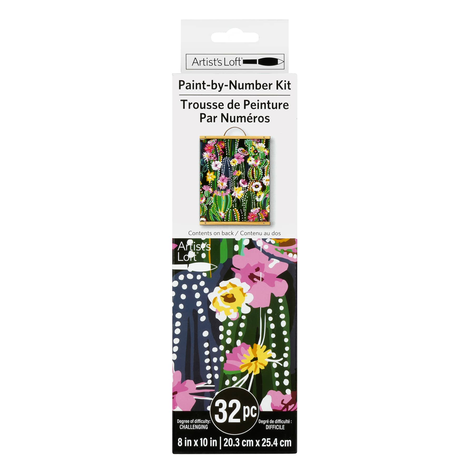 Blooming Cacti Paint-by-Number Kit by Artist&#x27;s Loft&#xAE;