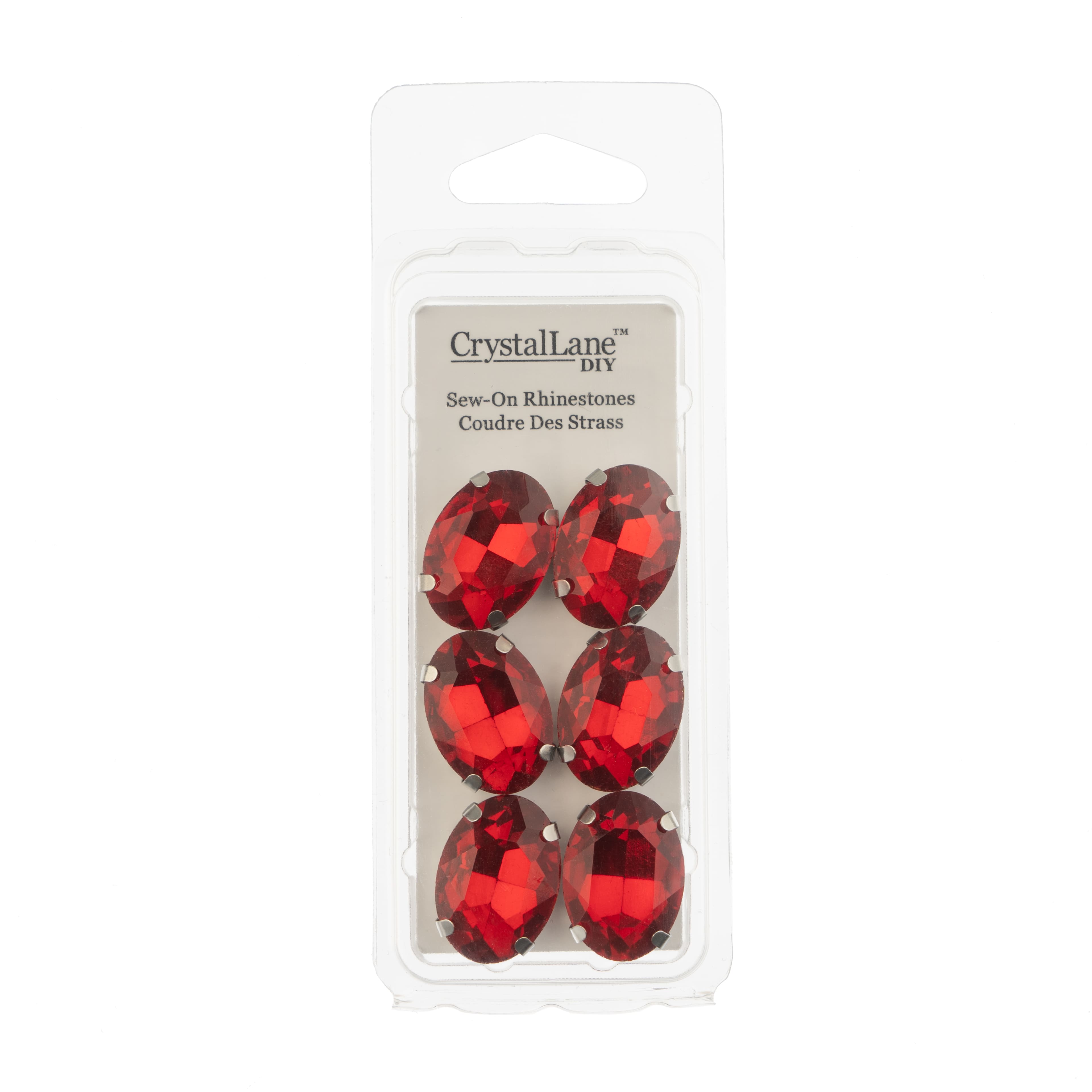 John Bead Crystal Lane 18mm Sew-On Rhinestones, 6ct.