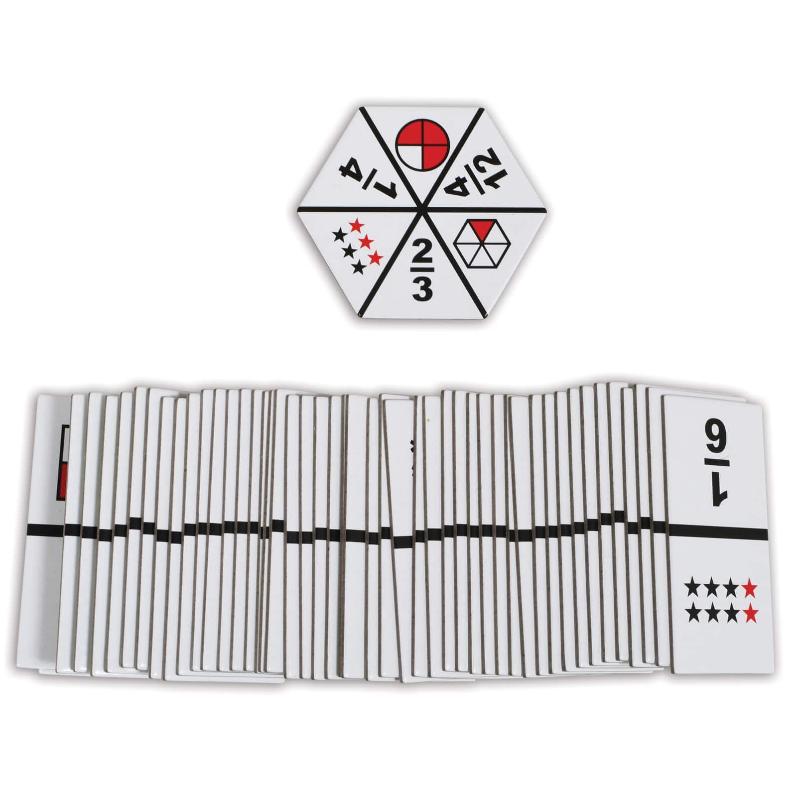 Learning Advantage™ The Original Fraction Dominoes, 2 Ct
