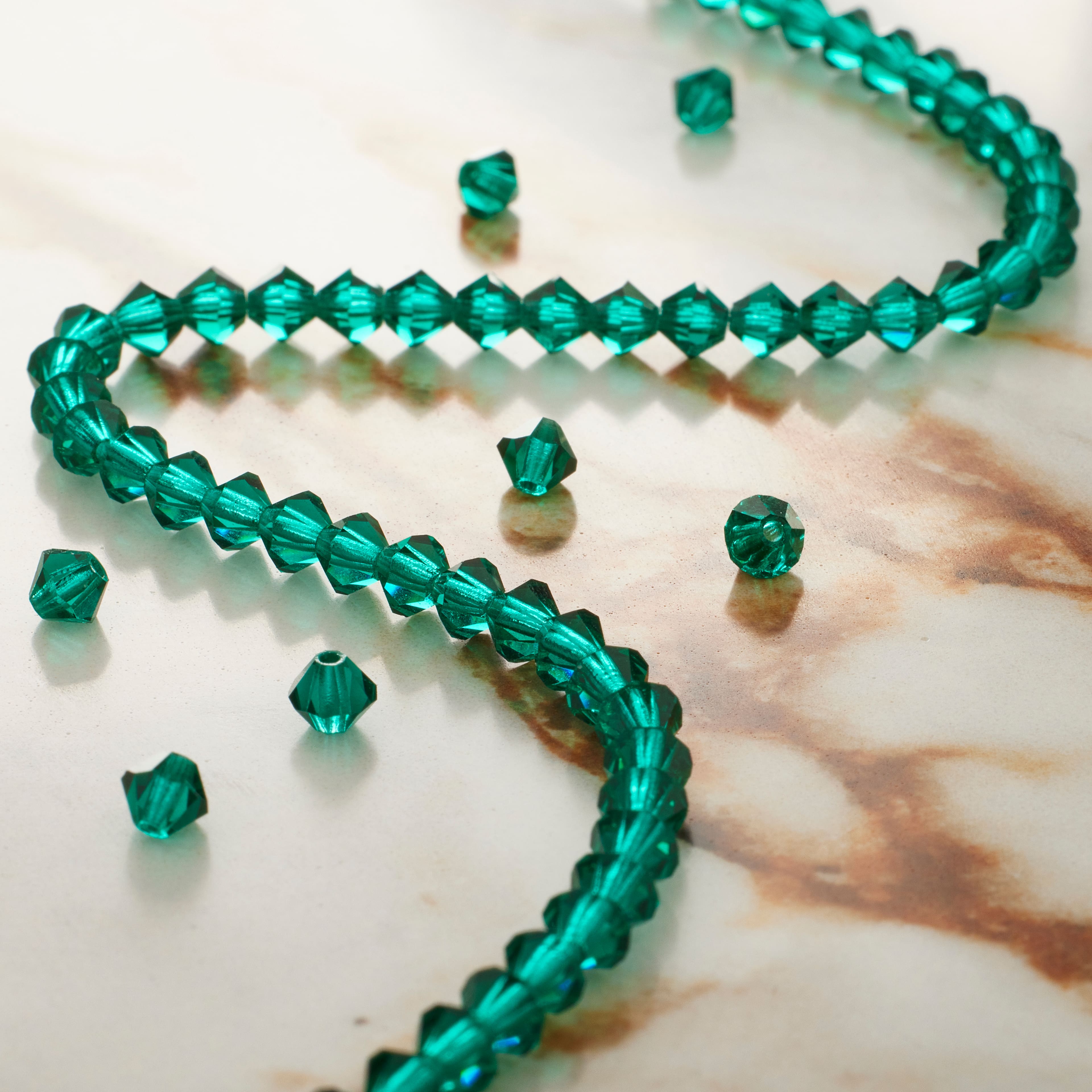 12 Pack: Preciosa® Czech Crystal Bicone Beads, 4mm by Bead Landing™