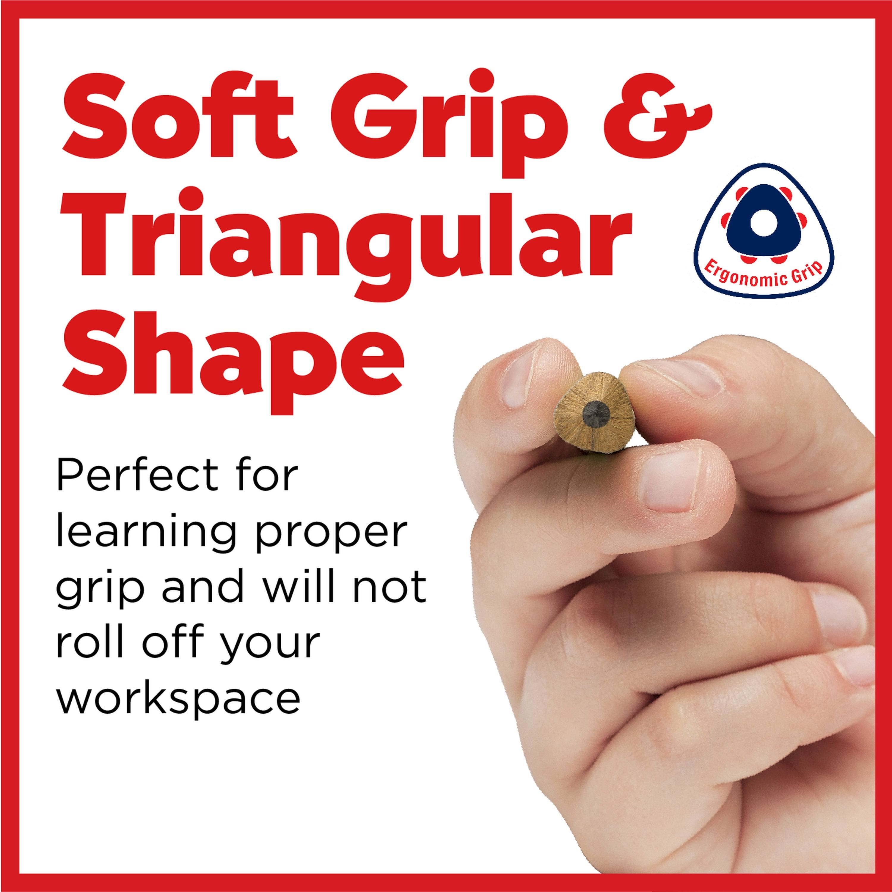 Faber-Castell HB Graphite GRIP Writing EcoPencils, 12ct.