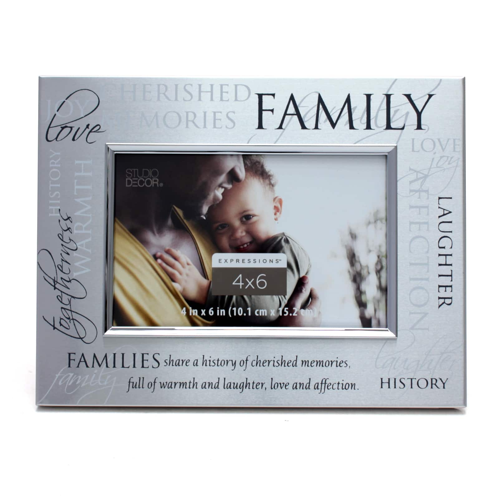 Family Sentiment 4&#x22; x 6&#x22; Frame, Expressions&#x2122; by Studio D&#xE9;cor&#xAE;