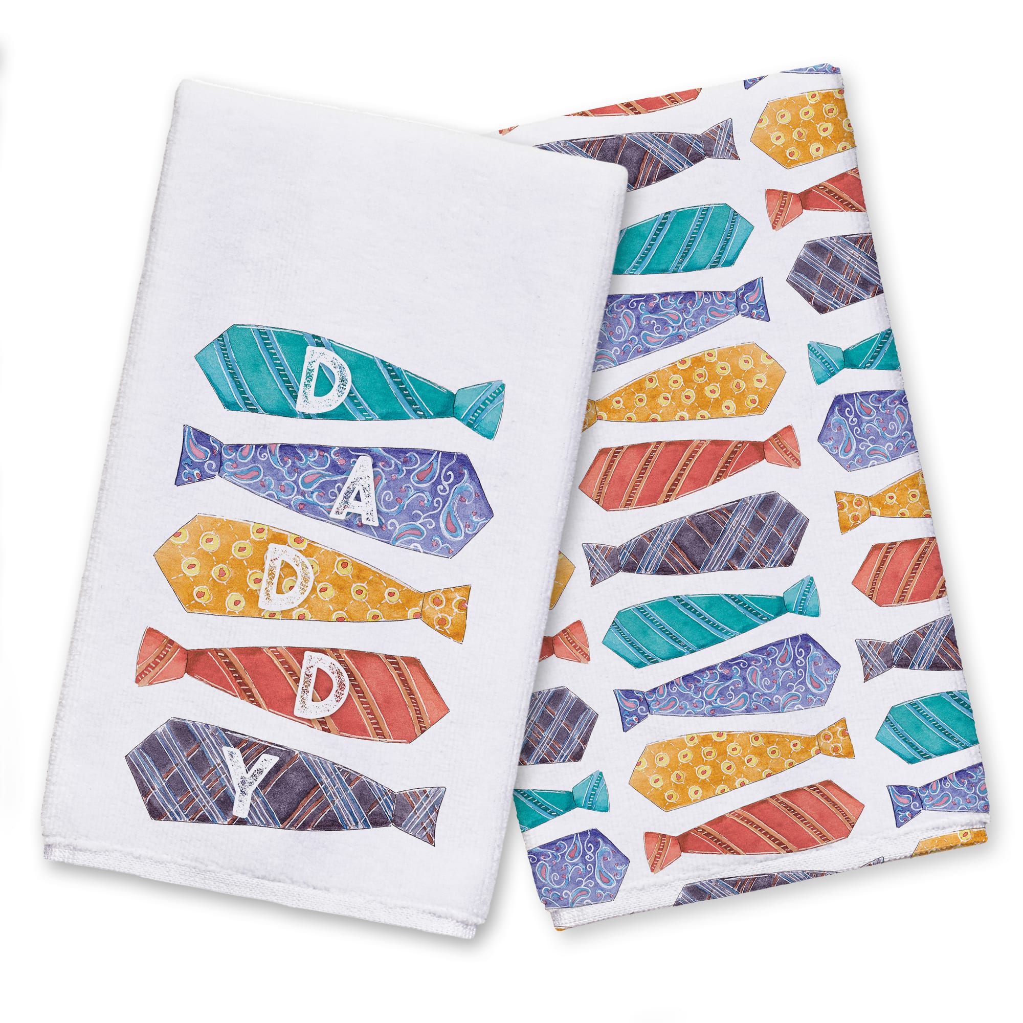 Daddy Ties Tea Towel Set