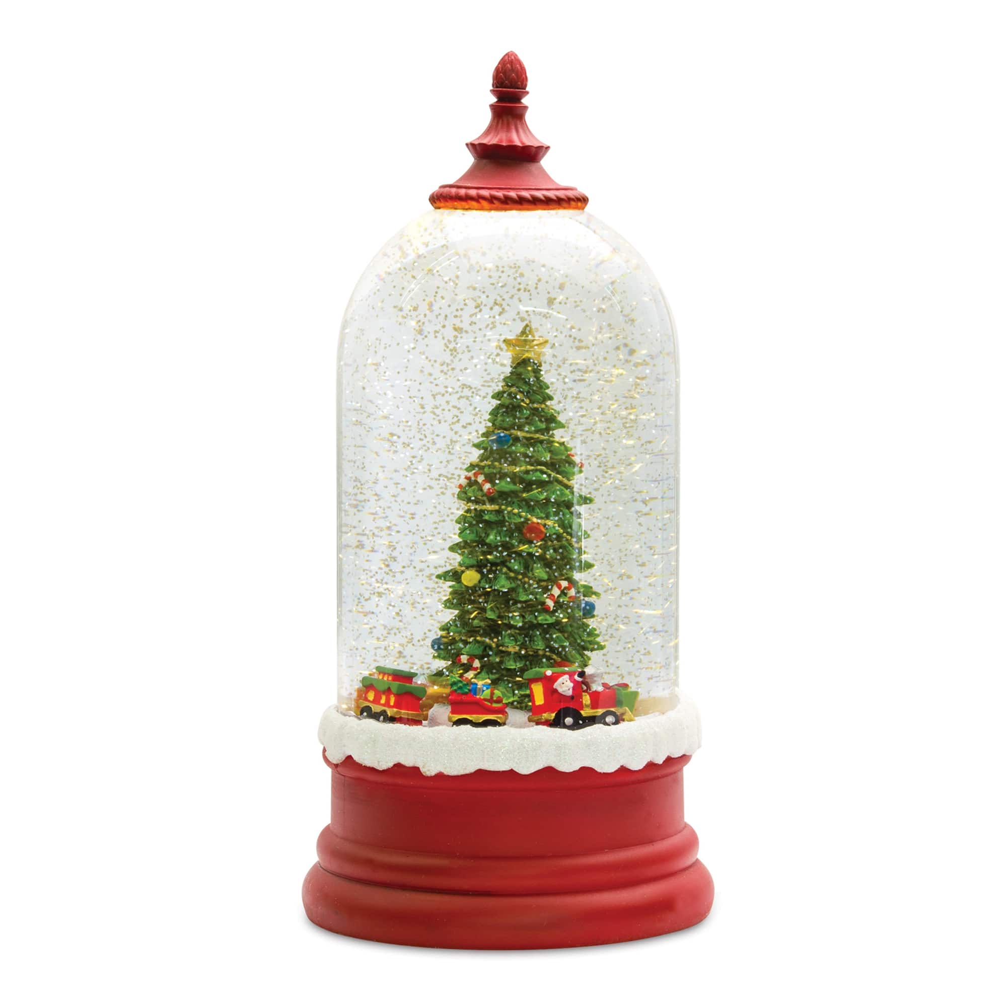10.5" Tree Snow Globe