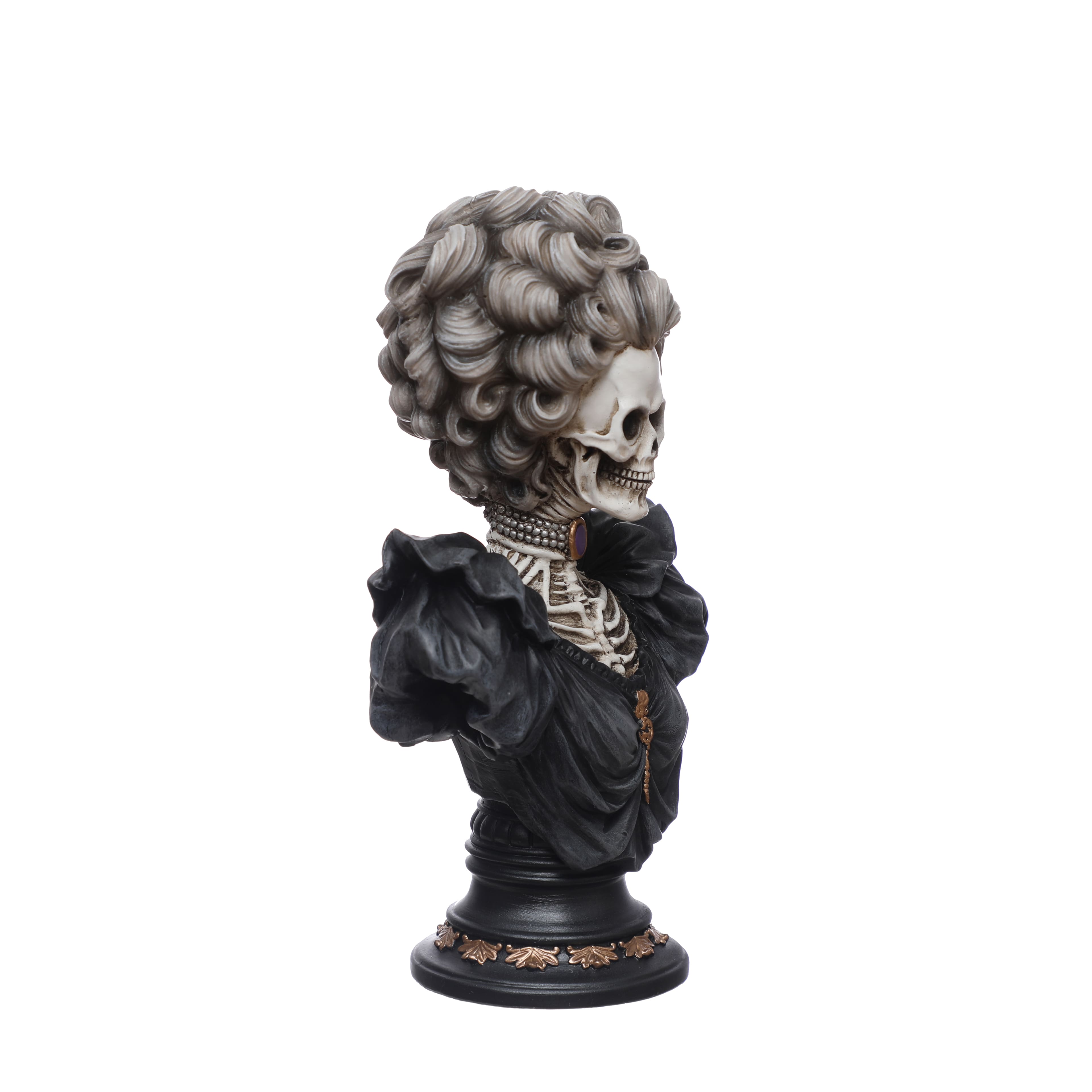 9&#x22; Skeleton Woman Bust Tabletop D&#xE9;cor by Ashland&#xAE;