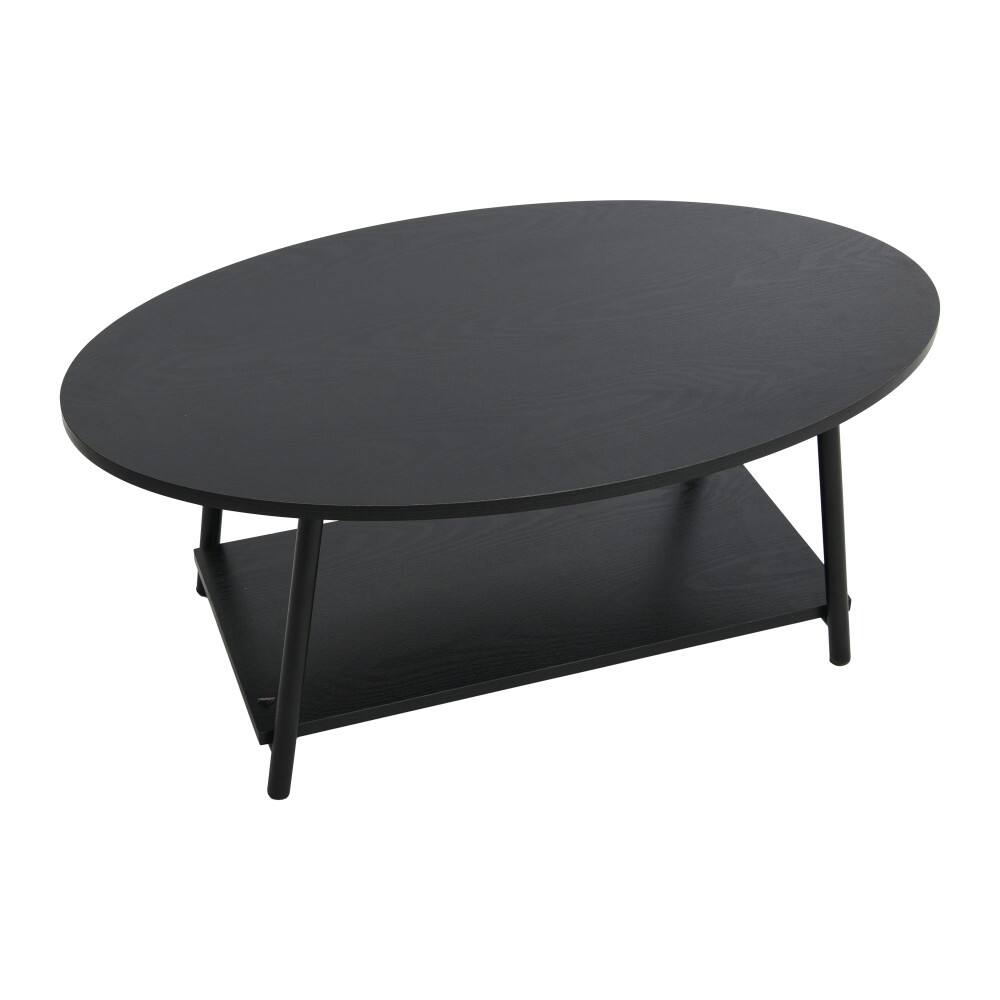 Household Essentials 39" Jamestown Oval Coffee Table