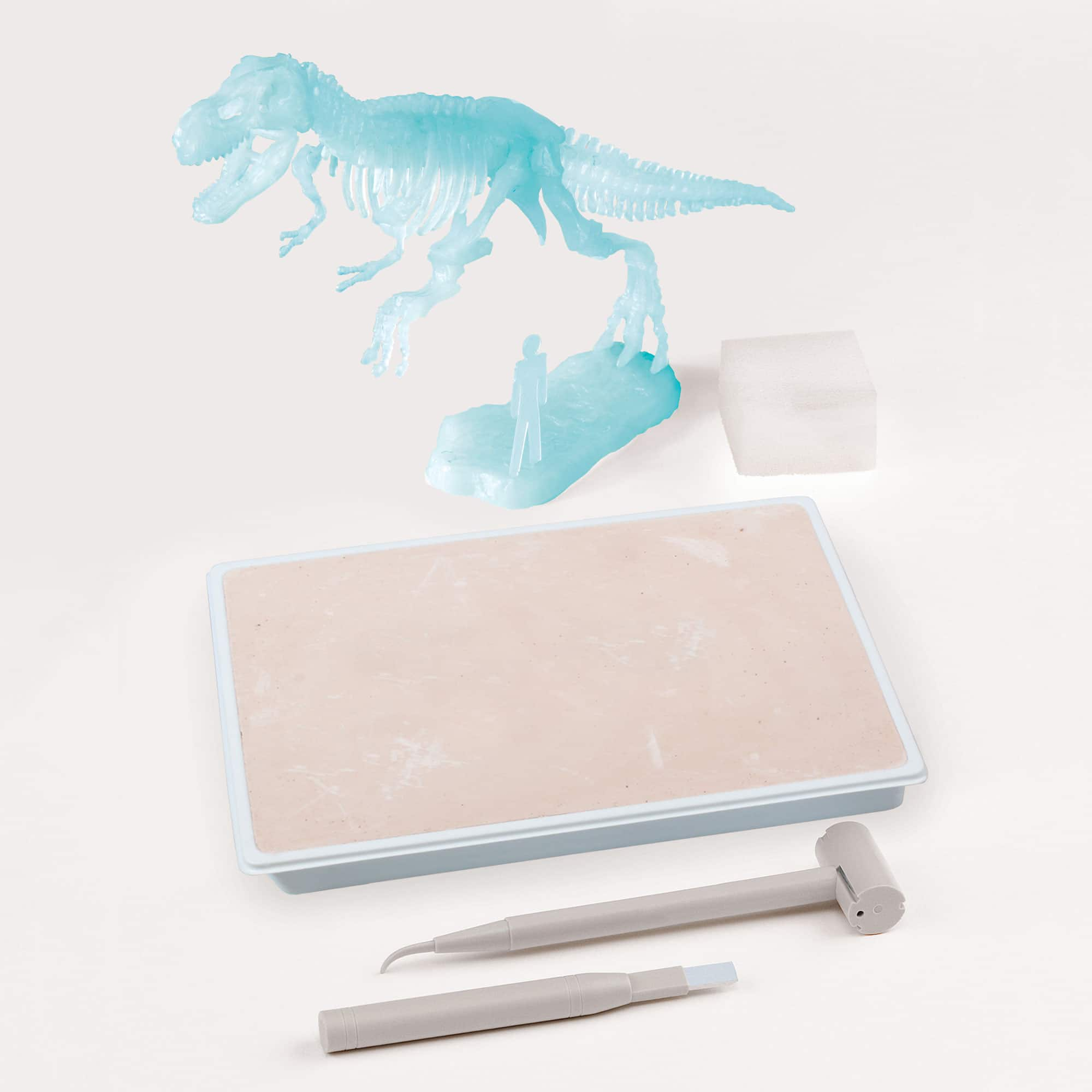 Thames &#x26; Kosmos I Dig It! Dinos Glow-in-the-Dark T. Rex Excavation Kit