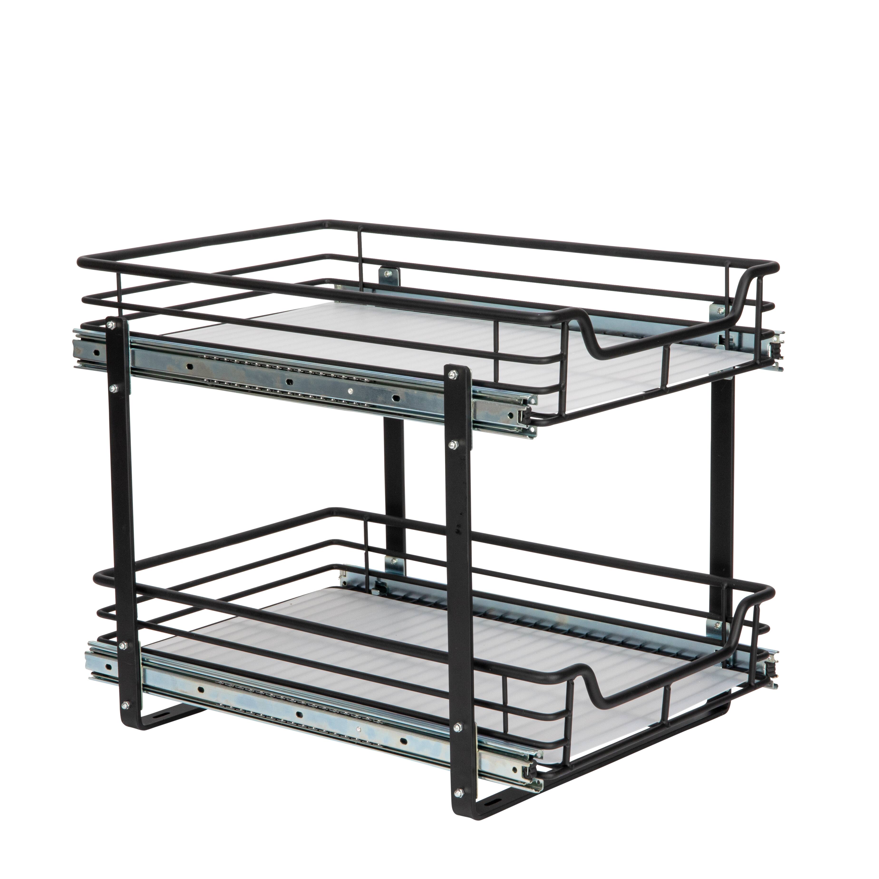 Household Essentials Glidez 2-Tier Cabinet Organizer