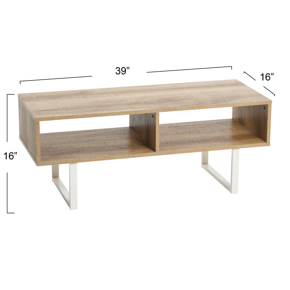 Household Essentials Jamestown Lifted Coffee Table