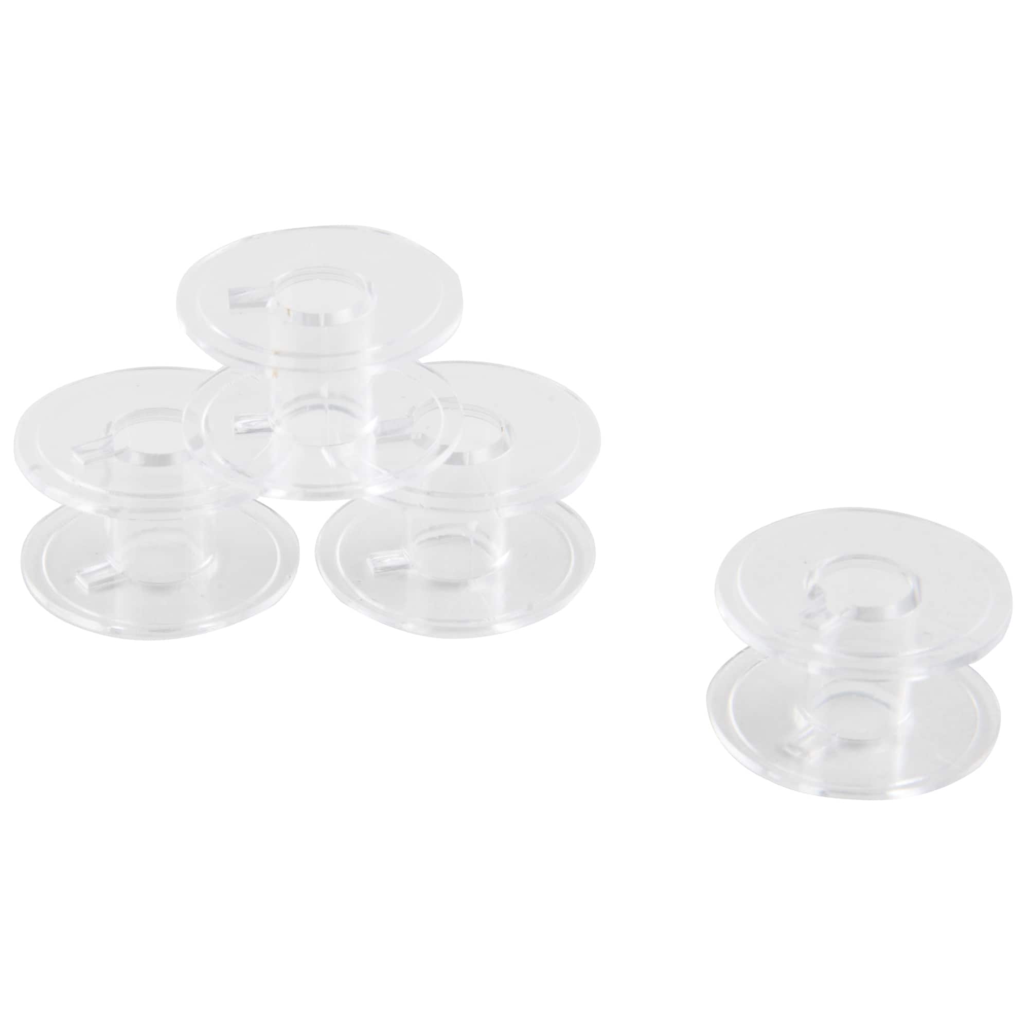 SINGER® Class 15 Transparent Bobbins, 4ct.