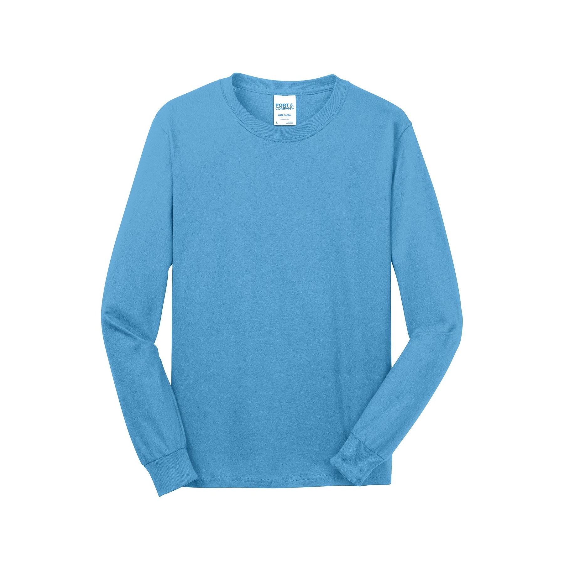 Port &#x26; Company&#xAE; Long Sleeve Adult Core Cotton T-Shirt