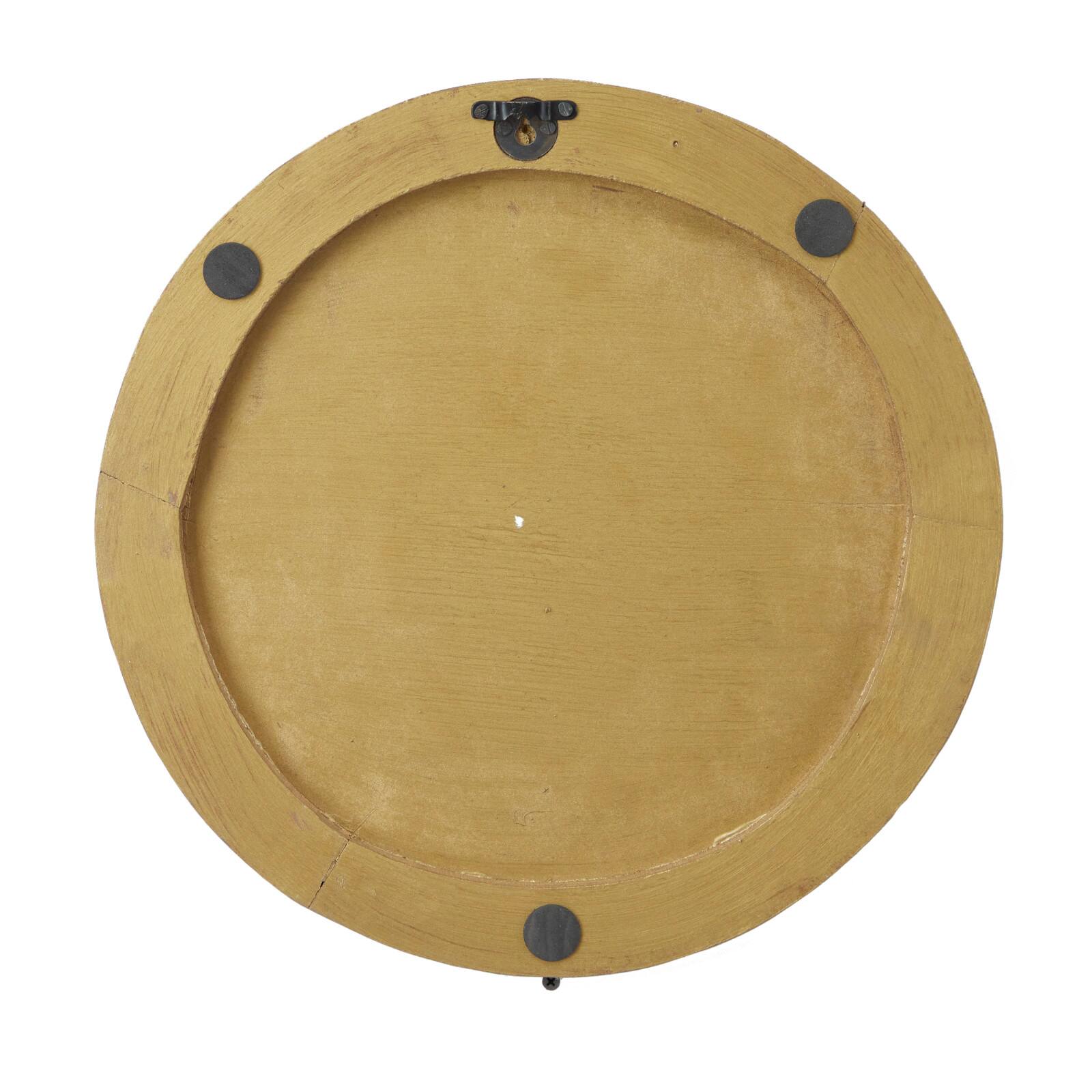 CosmoLiving by Cosmopolitan Set of 3 Gold MDF Contemporary Wall Decor, 24&#x22; x 24&#x22;