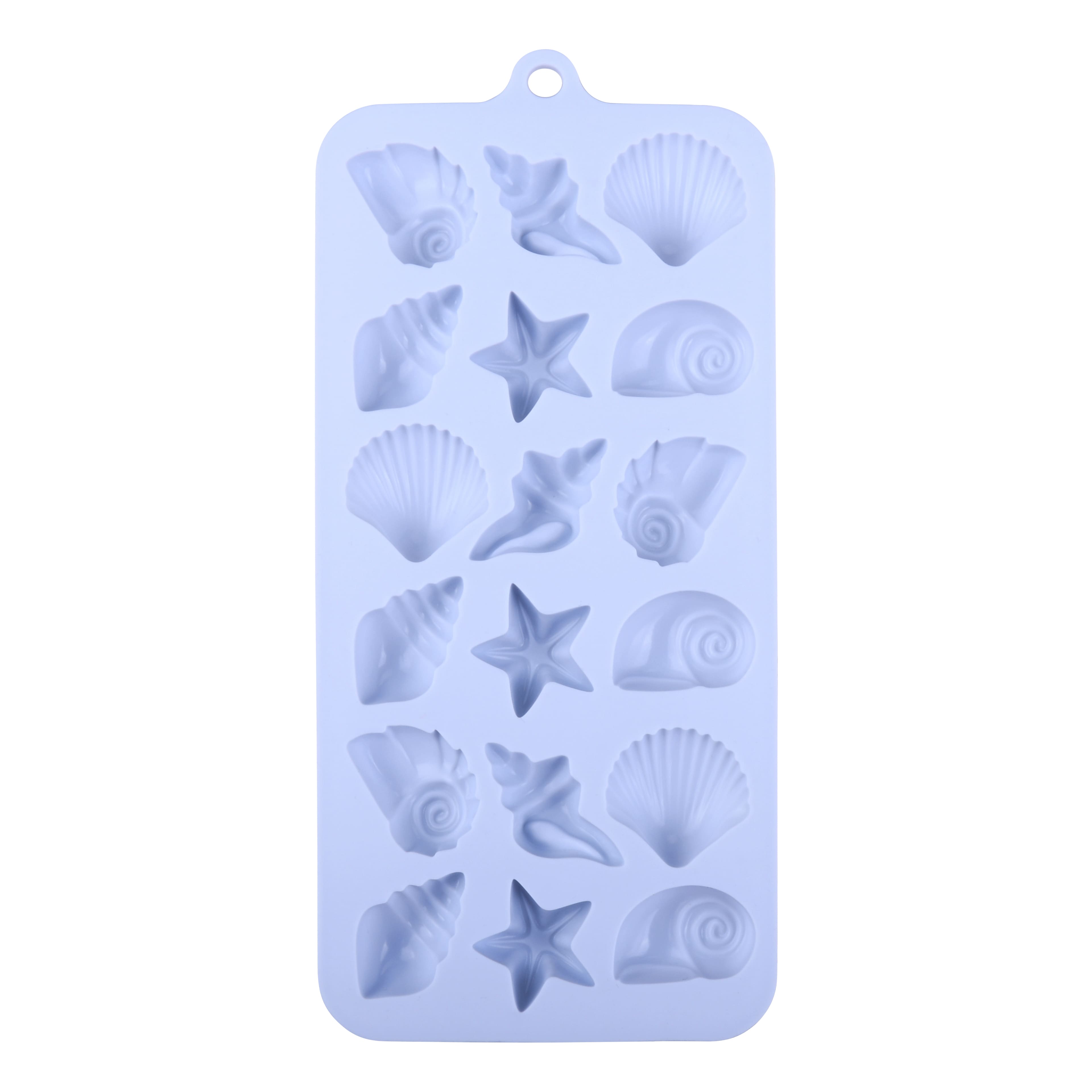 Sea Shells Silicone Candy Mold by Makery&#x2122;