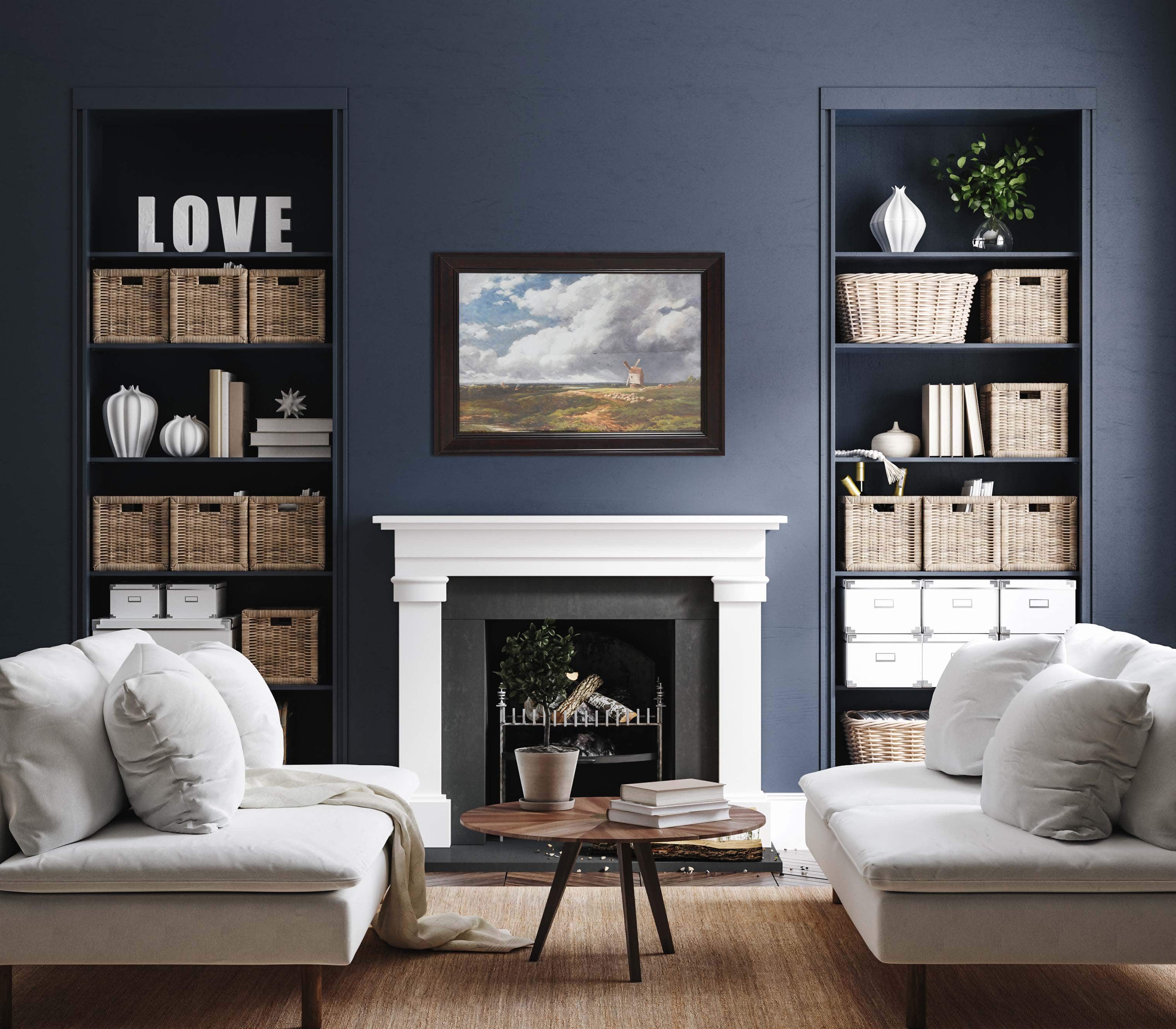 Hello Honey&#xAE; Framed Coastal Landscape Wall Art