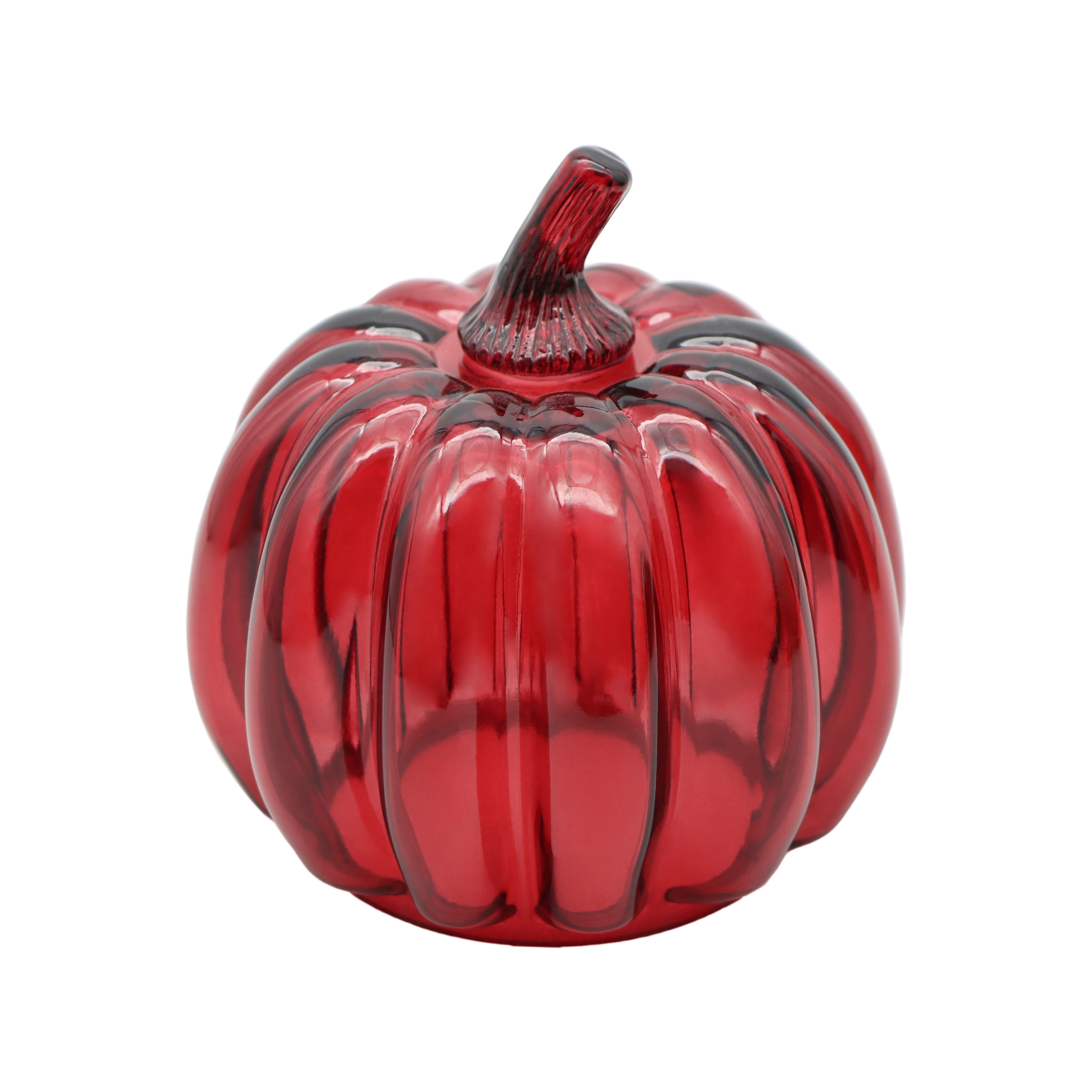 4.5" Glass Pumpkin Tabletop Décor by Ashland®