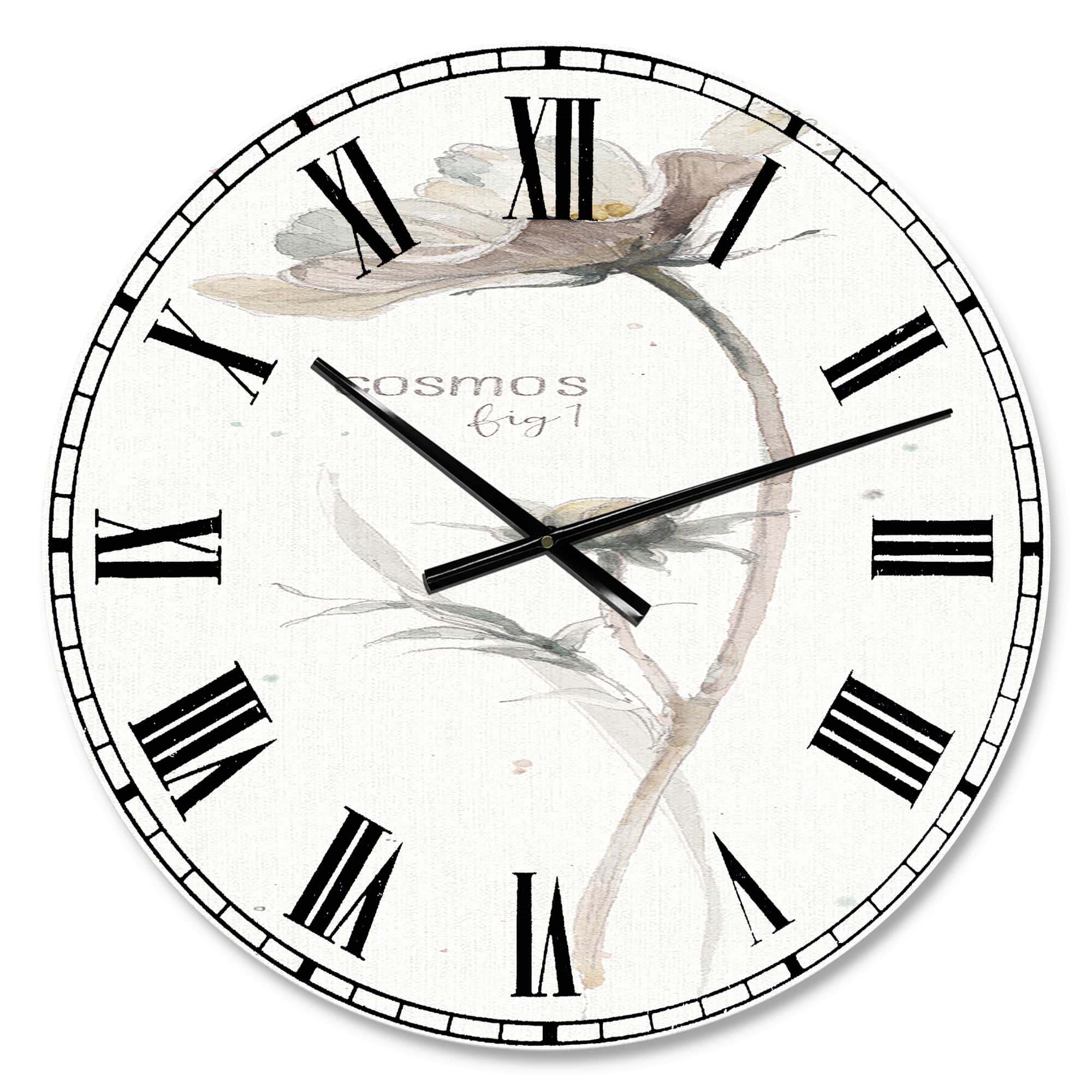 Designart A Country Weekend VII Traditional No Border Wall Clock