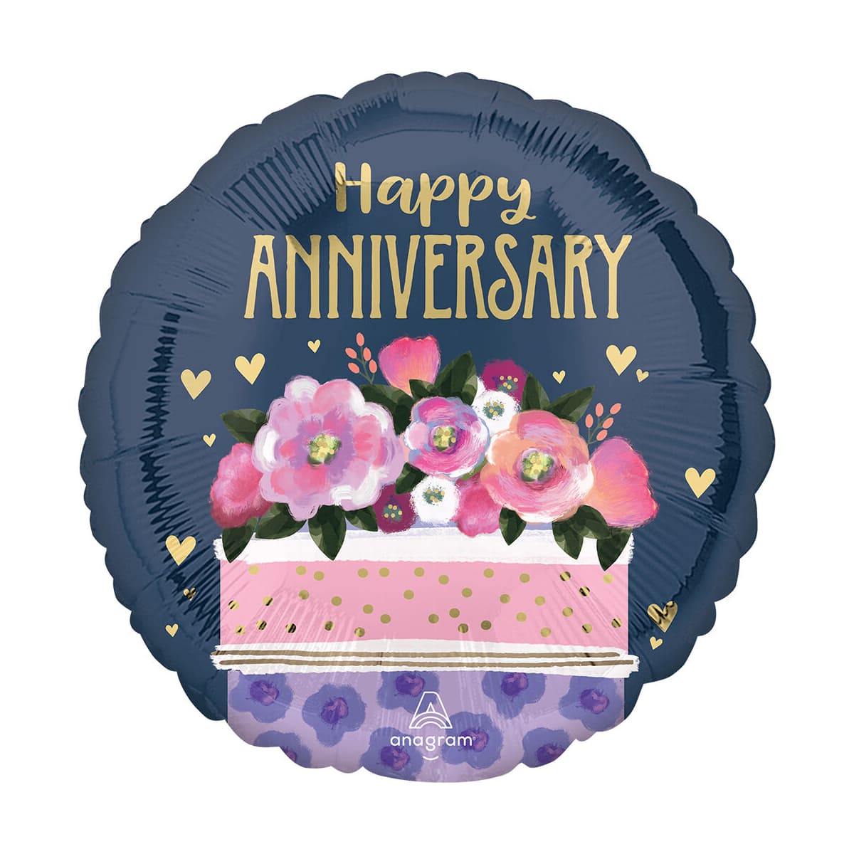 17&#x22; Anniversary Cake Foil Balloon