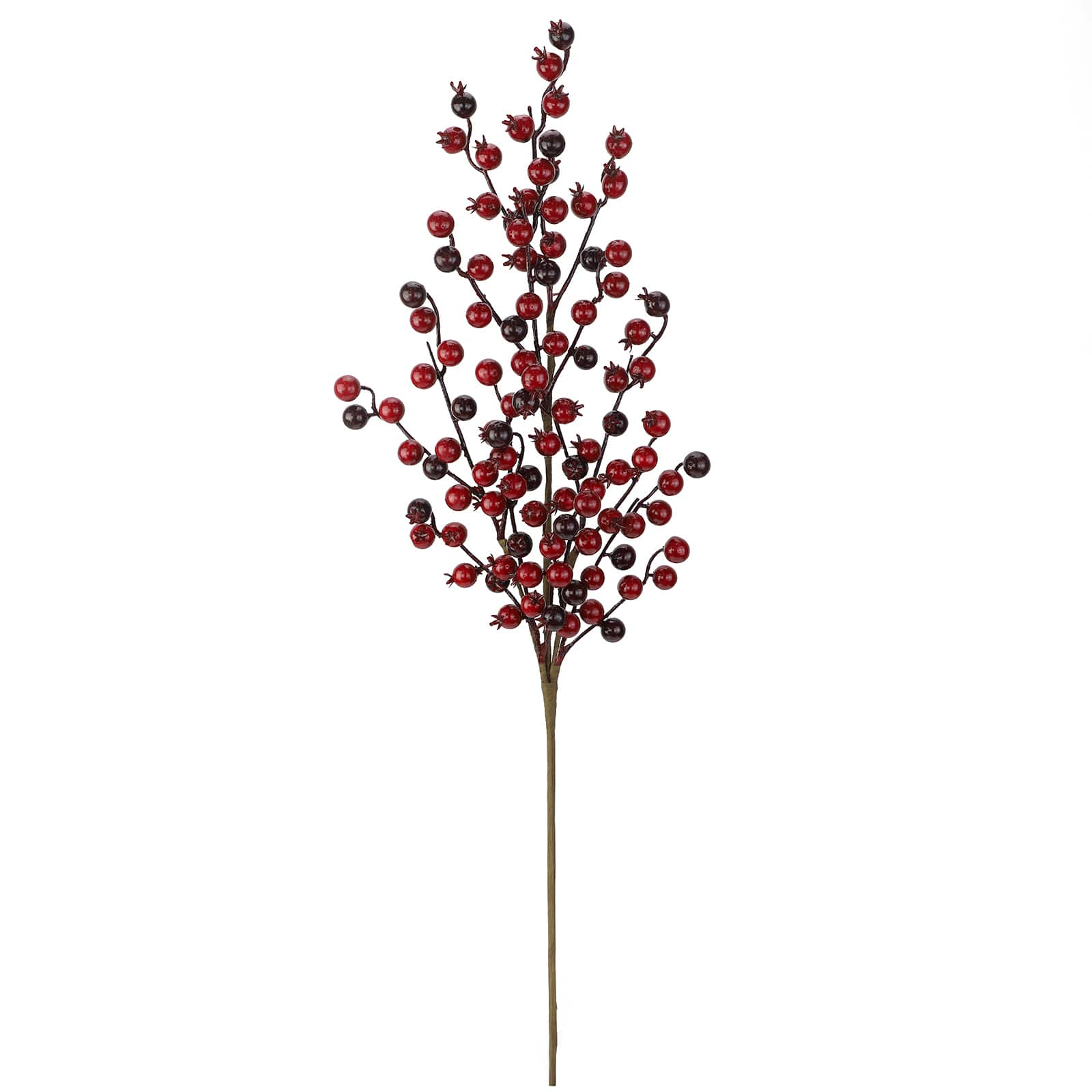 30&#x22; Dark Red Berry Mix Stem by Ashland&#xAE;