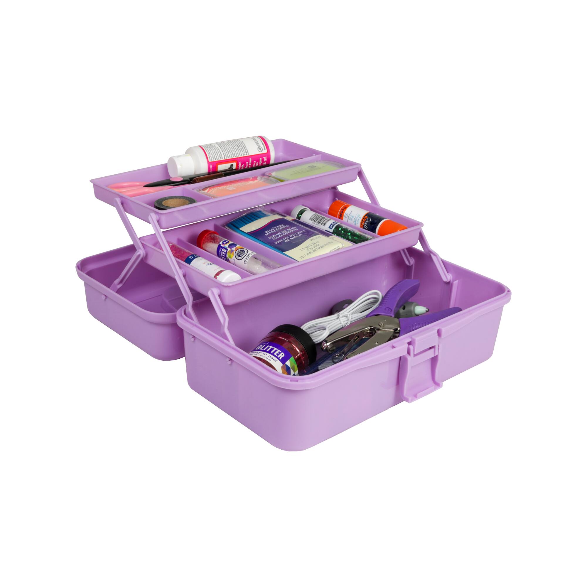 Everything Mary Purple 3-Layer Storage Box
