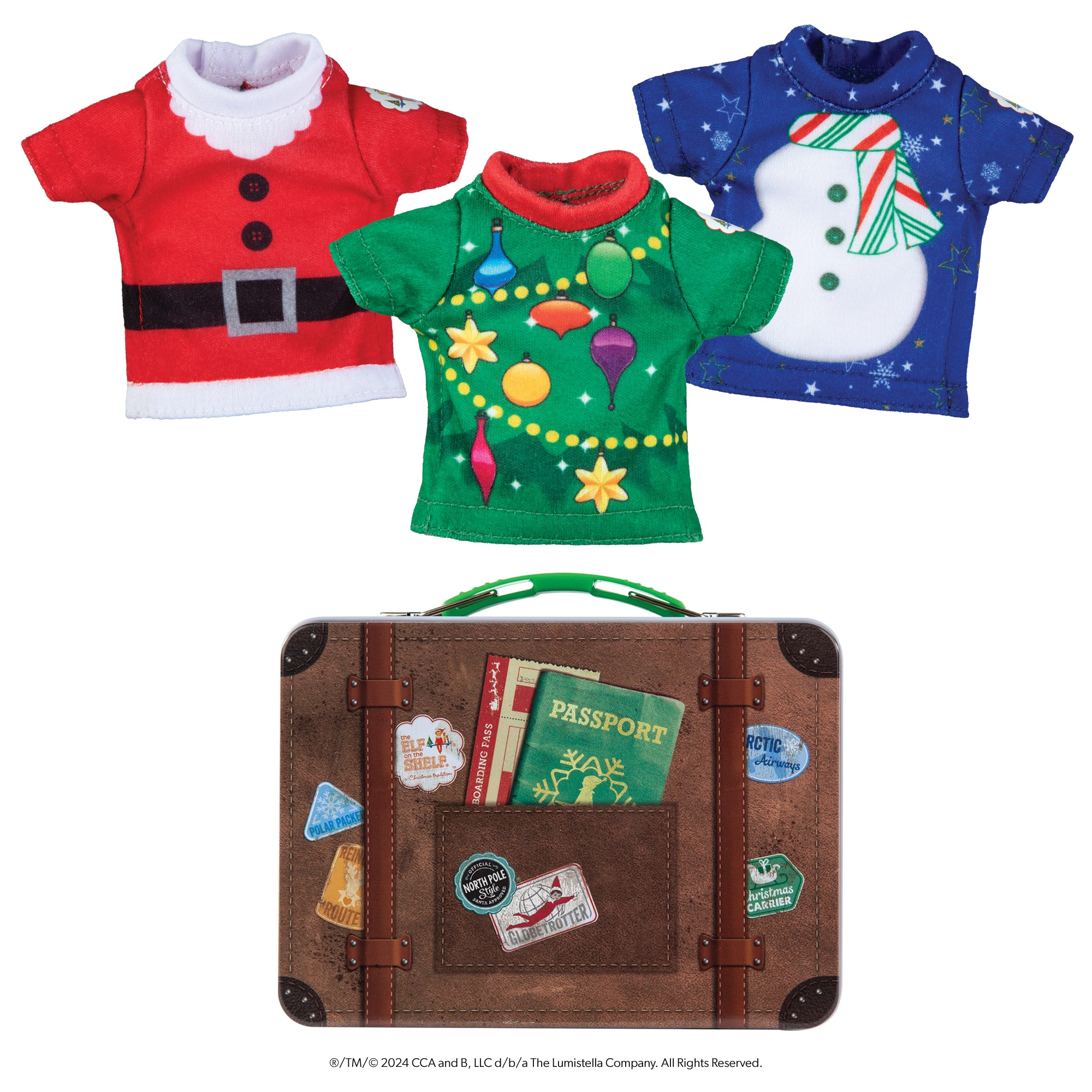 Elf on the Shelf&#xAE; Claus Couture Collection&#xAE; Sweet Treats Tees Toy Accessories