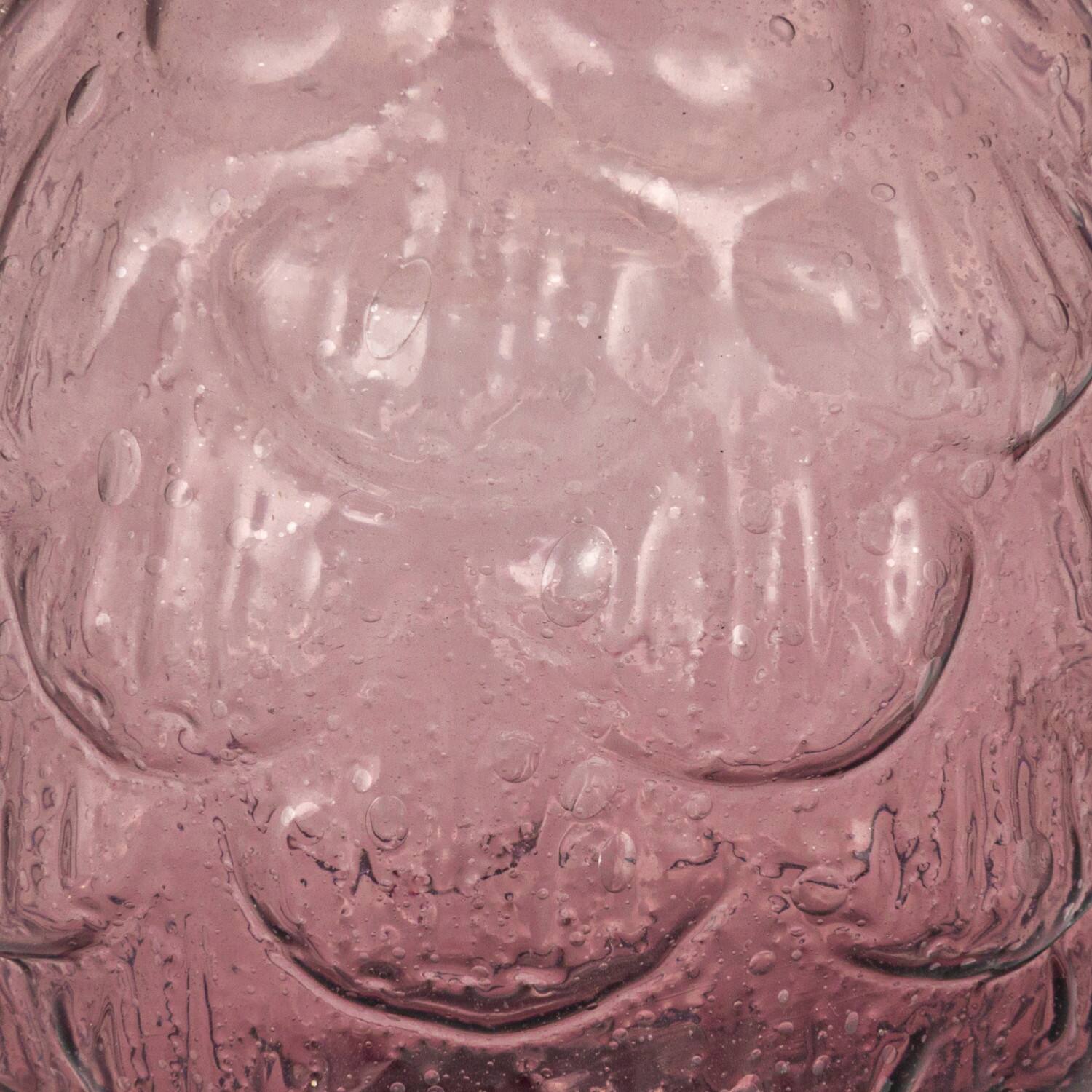 Hello Honey® Embossed Reclaimed Glass Vase Set