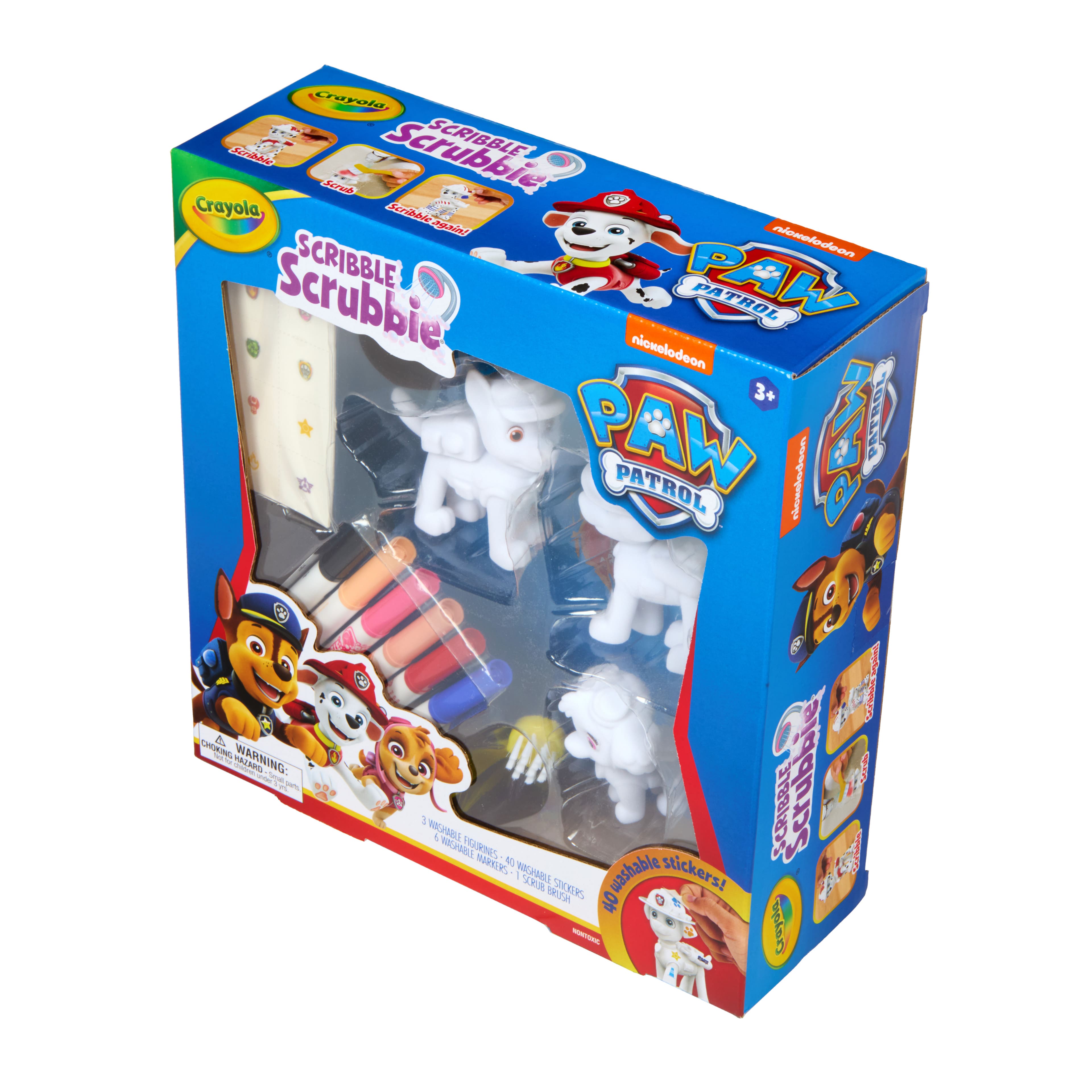 Crayola&#xAE; Scribble Scrubbie&#xAE; Pets PAW Patrol&#x2122; &#x26; Washable Sticker Set, 3ct.