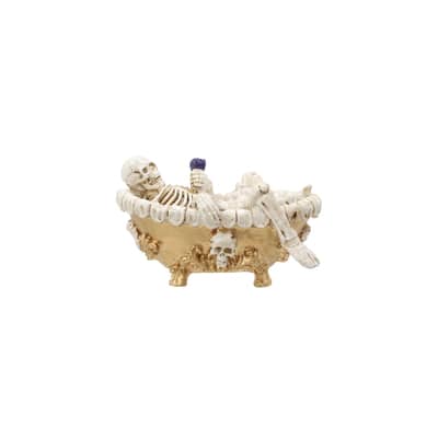Mini Skeleton in Bathtub Decoration by Ashland®