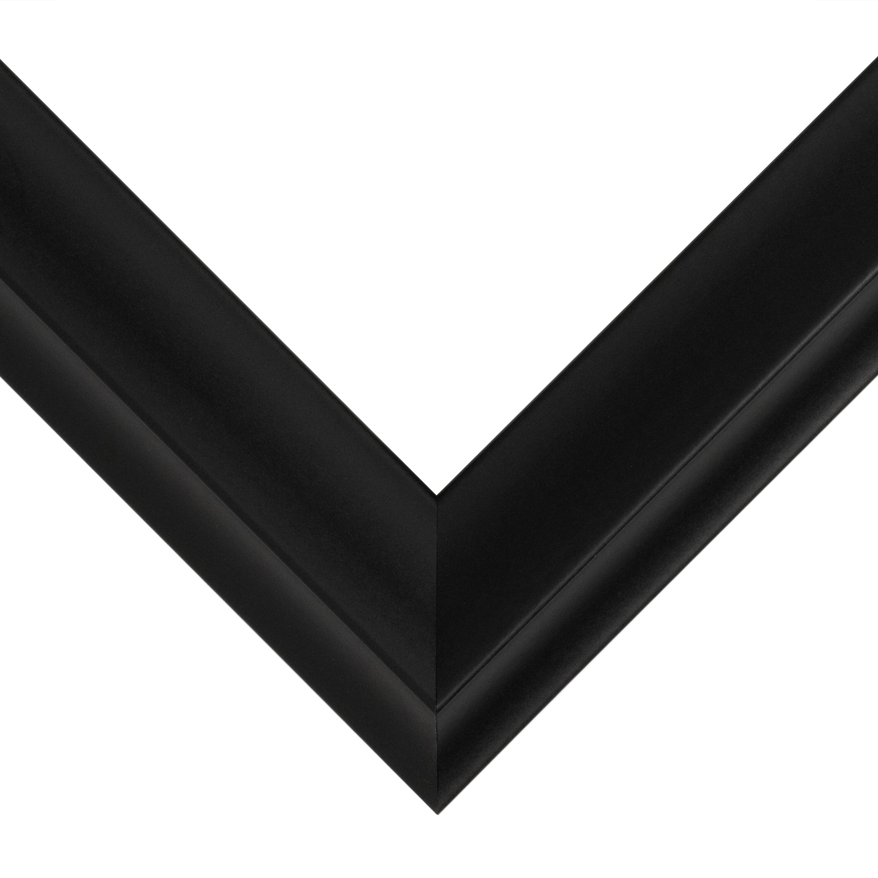 Frame USA Verona Narrow Black Single Image Picture Frame