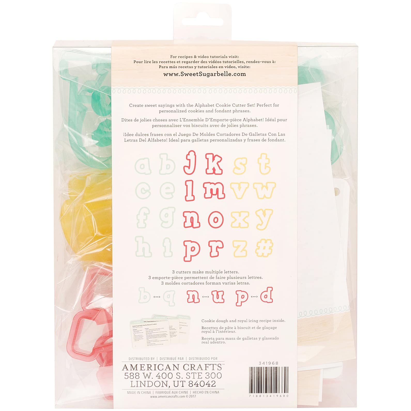 Sweet Sugarbelle® Alphabet Cookie Cutter Set