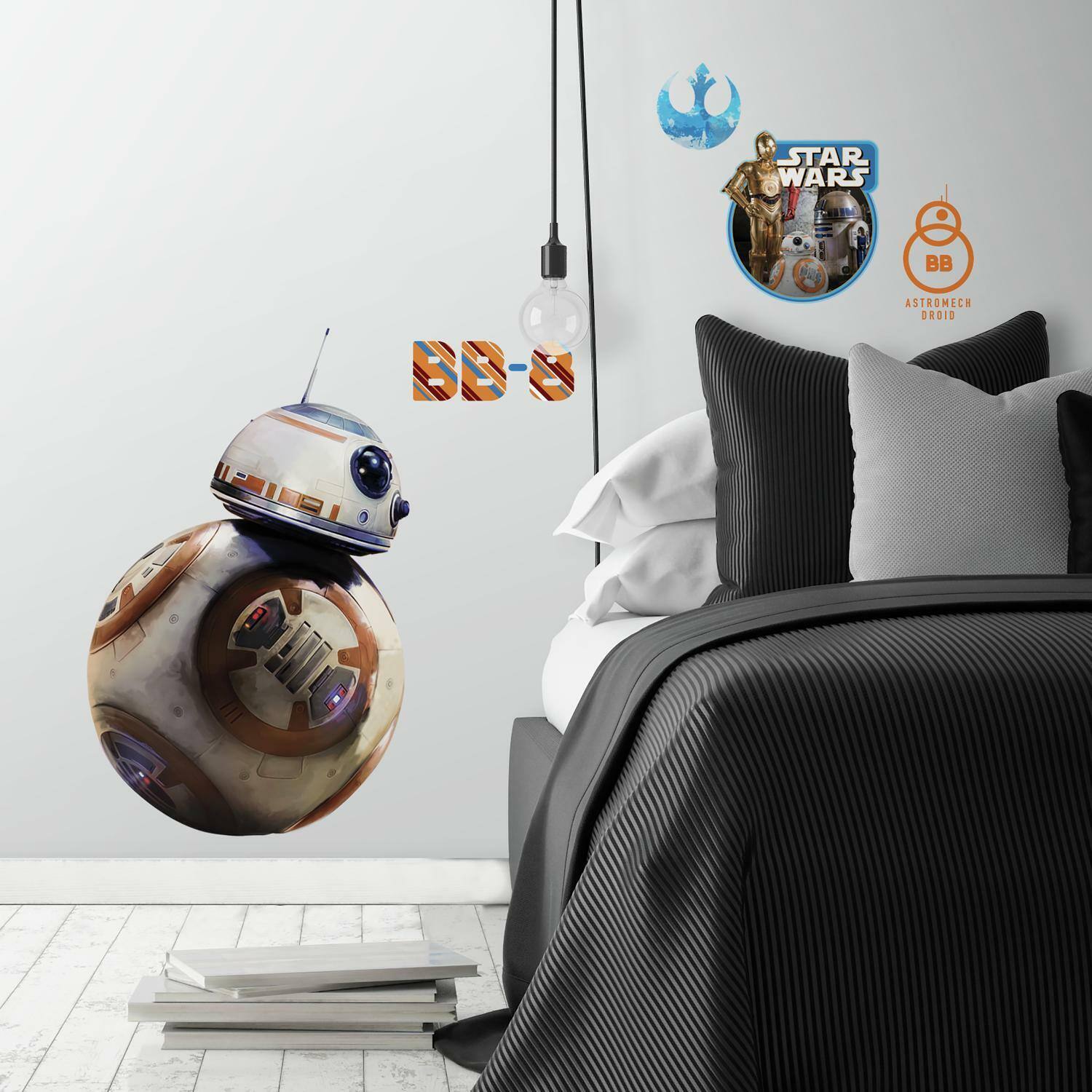 RoomMates Star Wars Episode VII BB-8 Peel &#x26; Stick Giant Decal