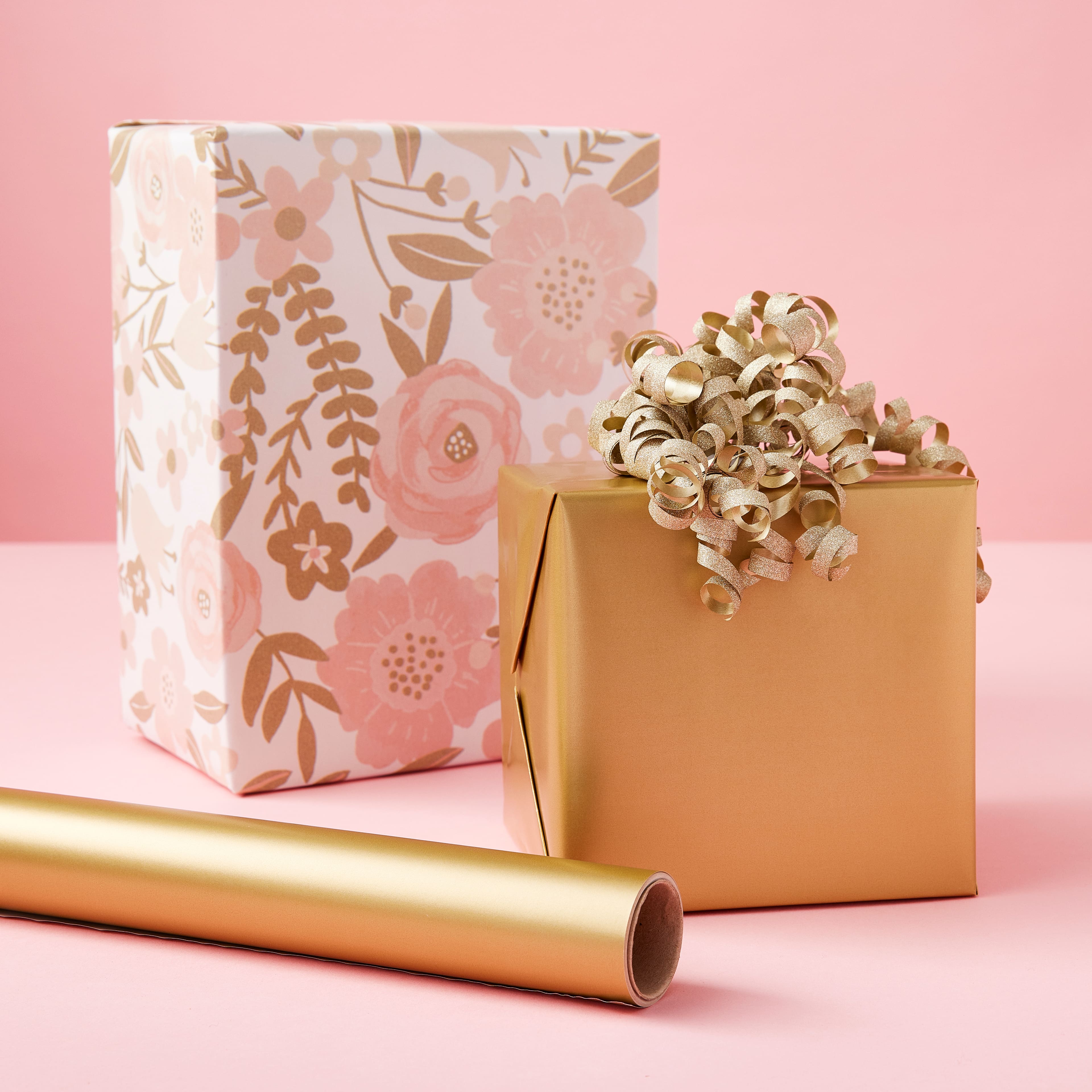 Shiny Gold Wrapping Paper By Celebrate It™