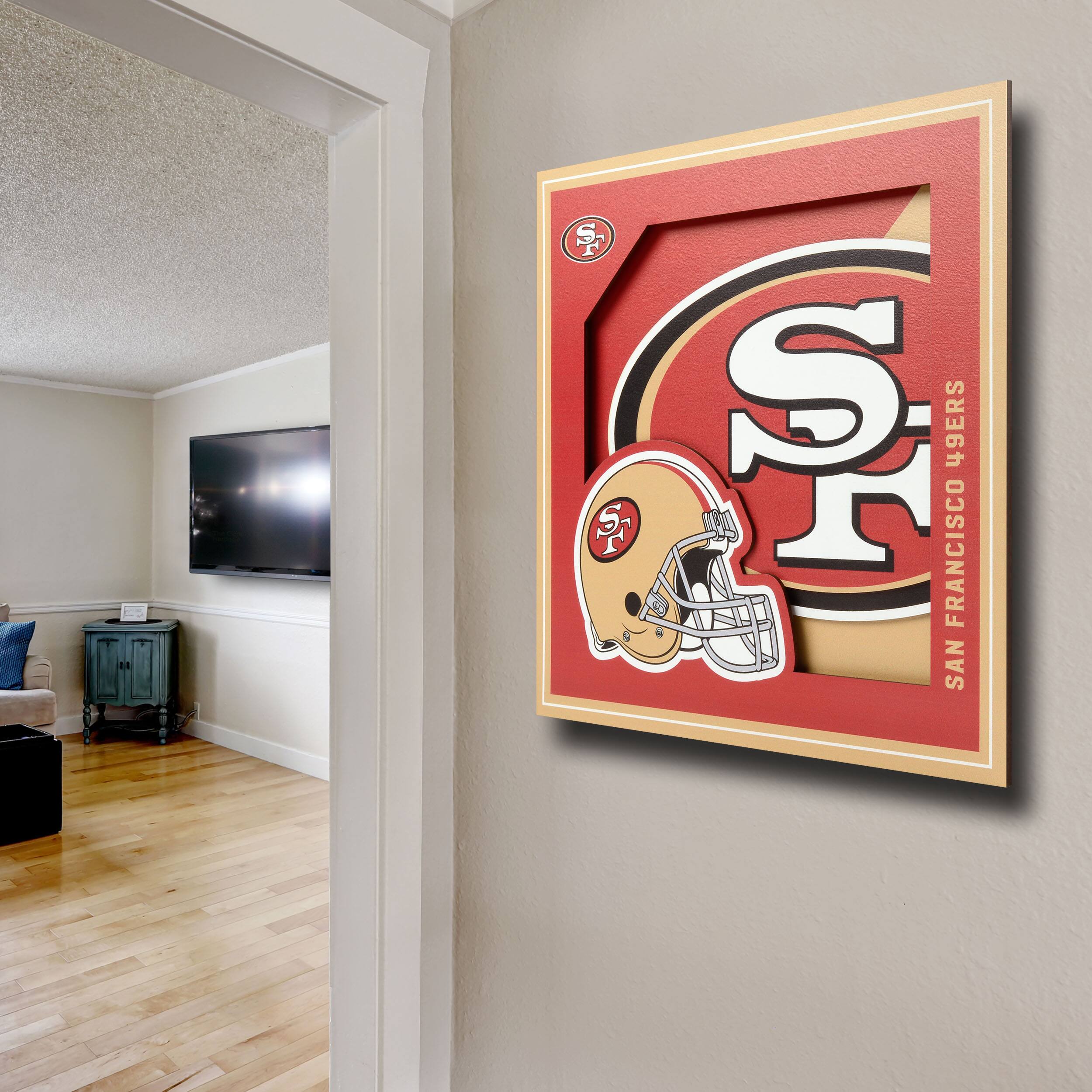 NFL 3D Logo Series Wall Art