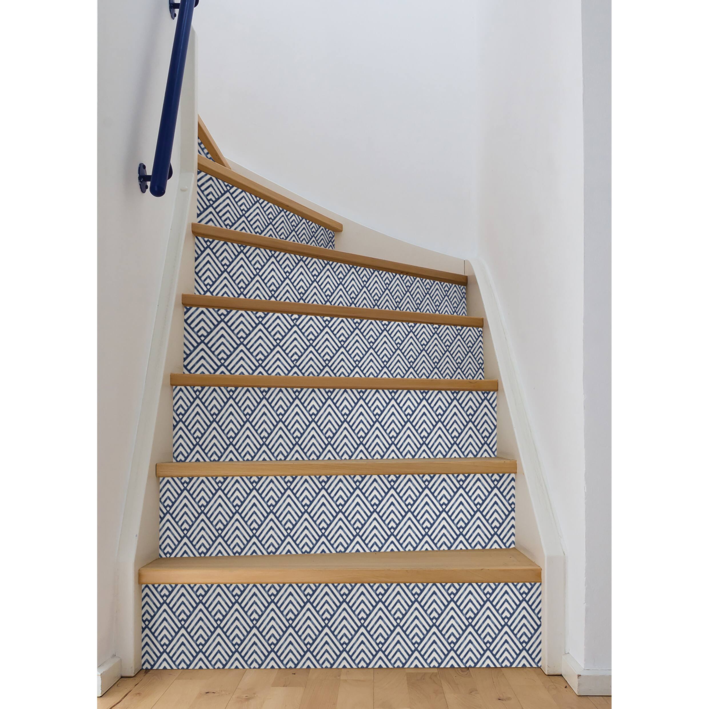 NuWallpaper Arrowhead Deep Blue Peel &#x26; Stick Wallpaper