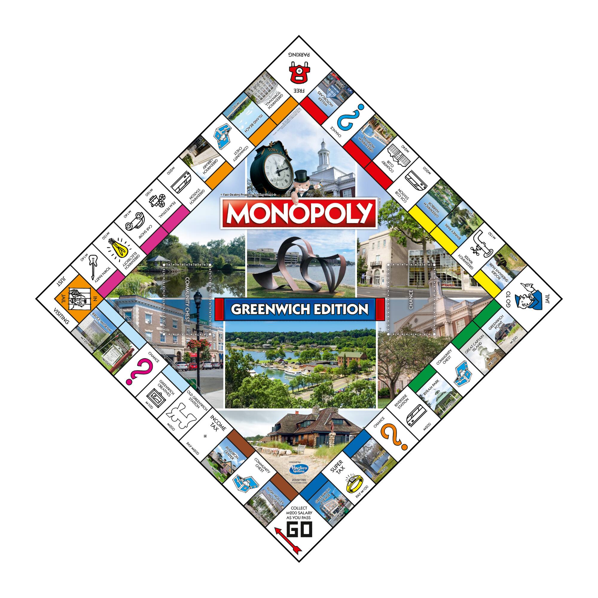Top Trumps&#xAE; Greenwich Monopoly Board Game
