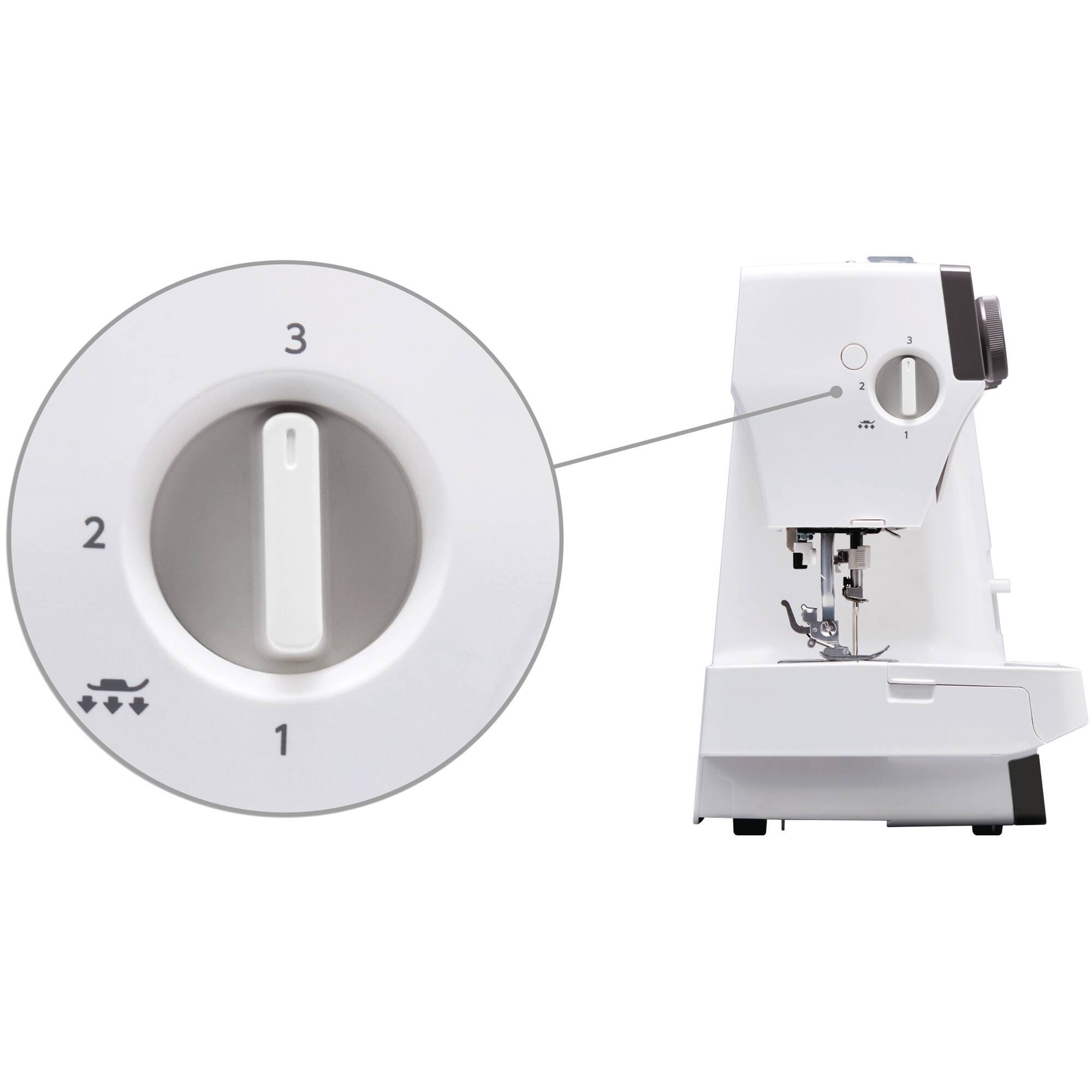 Janome 1522-DG 22-Stitch Mechanical Sewing Machine with Wide Sewing Bed