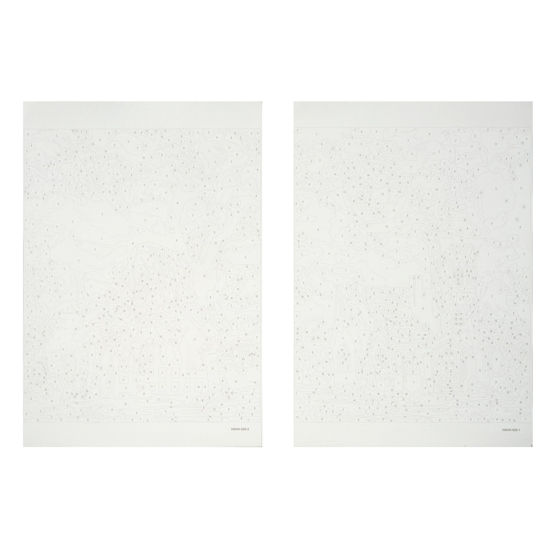 8&#x22; x 10&#x22; House &#x26; Tree Paint-by-Number Kit by Artist&#x27;s Loft&#xAE;