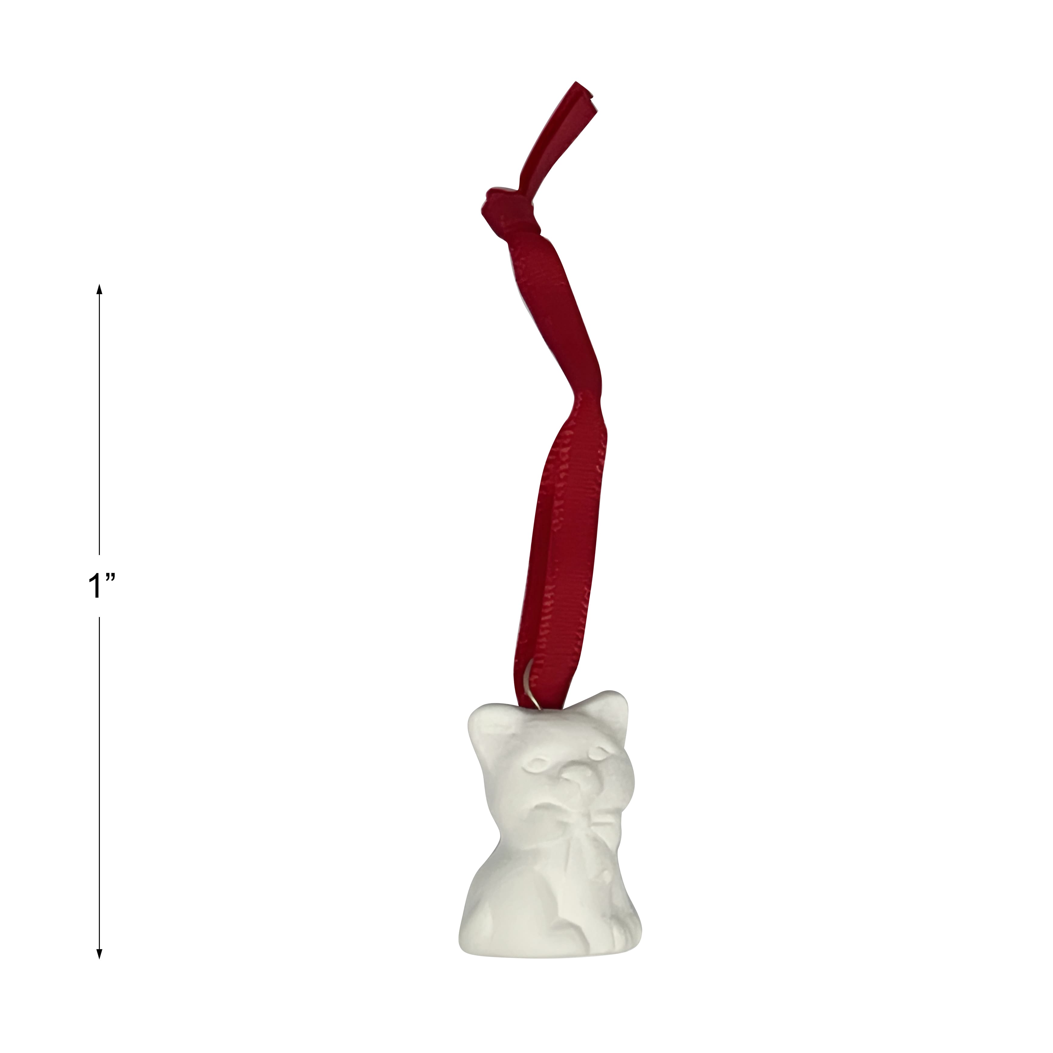 Mini DIY Ceramic Christmas Animal &#x26; Icon Ornament Set by Make Market&#xAE;