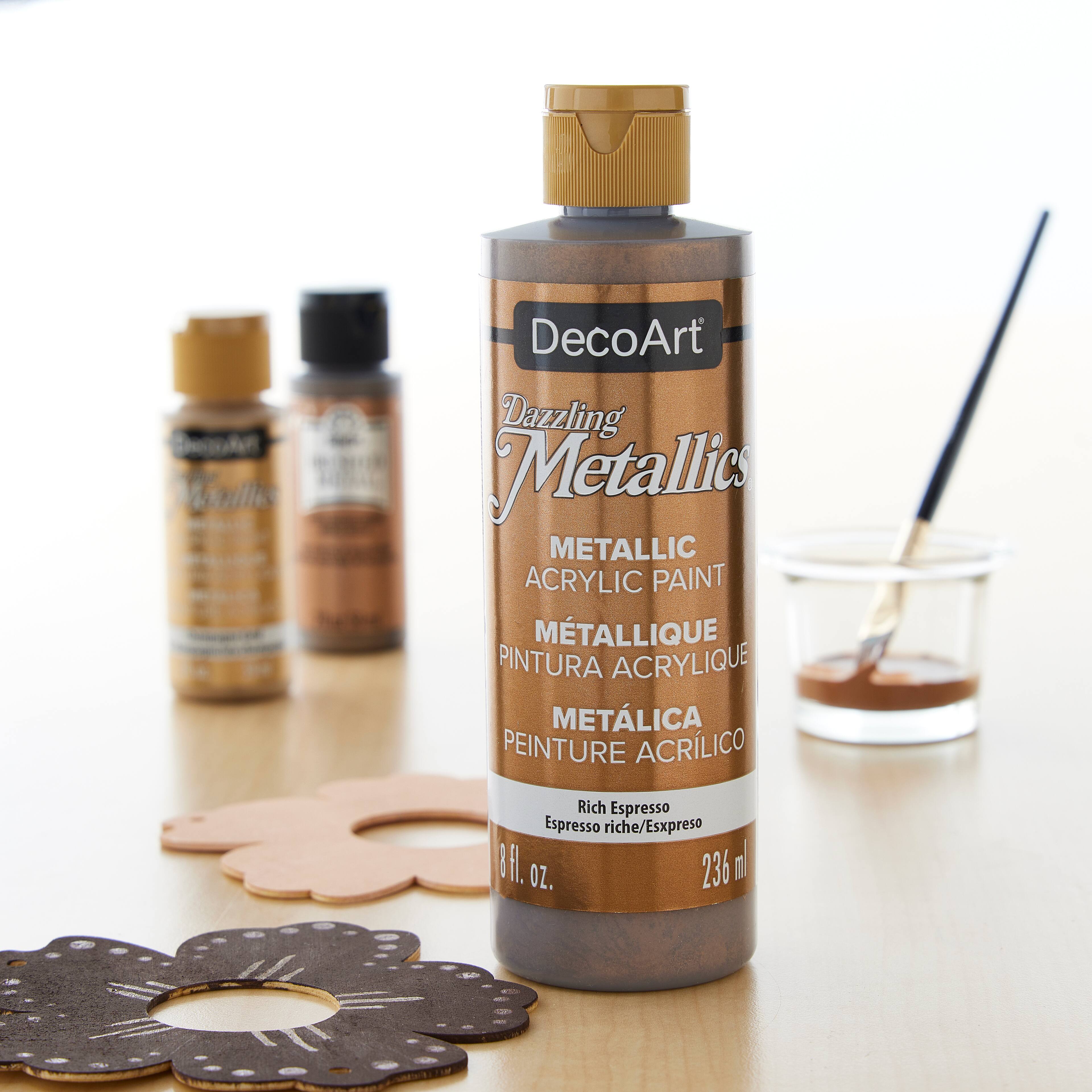 12 Pack: DecoArt® Dazzling Metallics® Acrylic Paint
