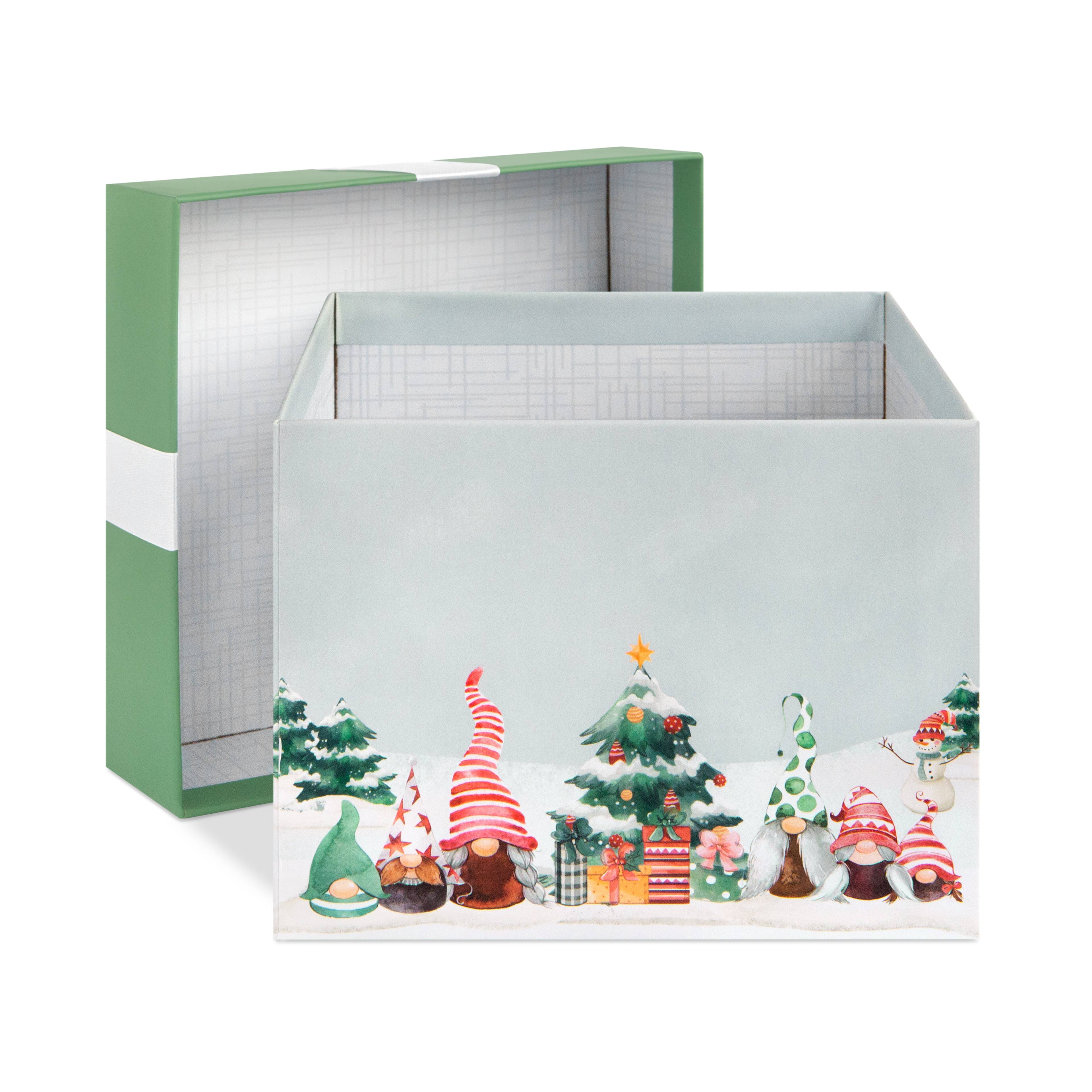 Large Christmas Gnome Gift Box by Ashland®