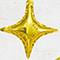 4-Pointed Star Foil Balloons Set by Celebrate It™