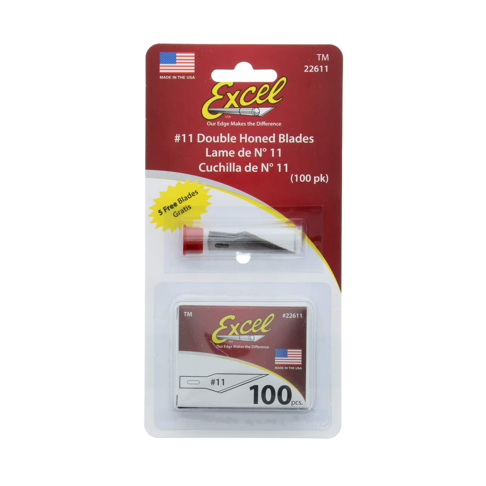 Excel B11 Blades, 100ct.