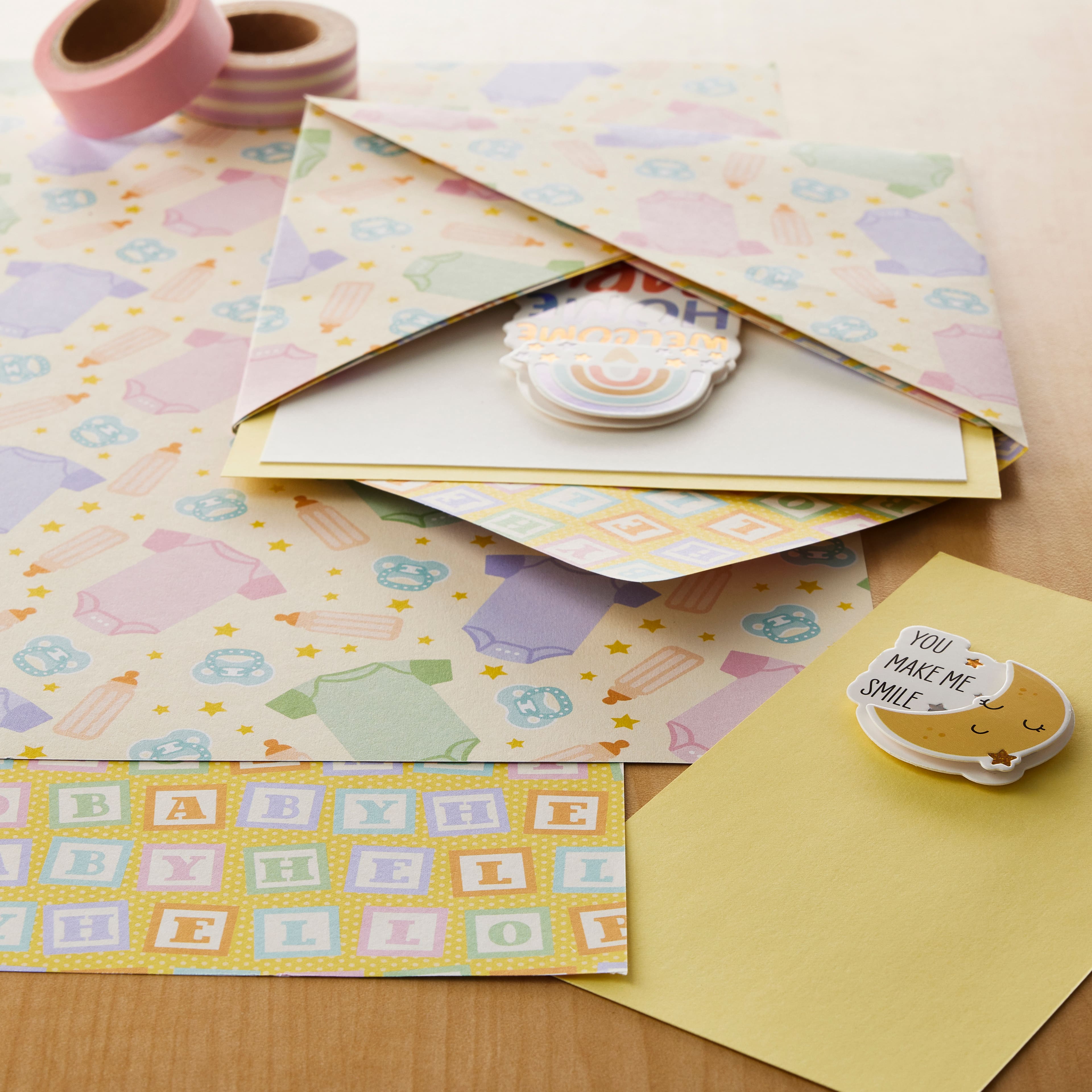 Baby Double-Sided Cardstock Paper by Recollections&#x2122;, 12&#x22; x 12&#x22;