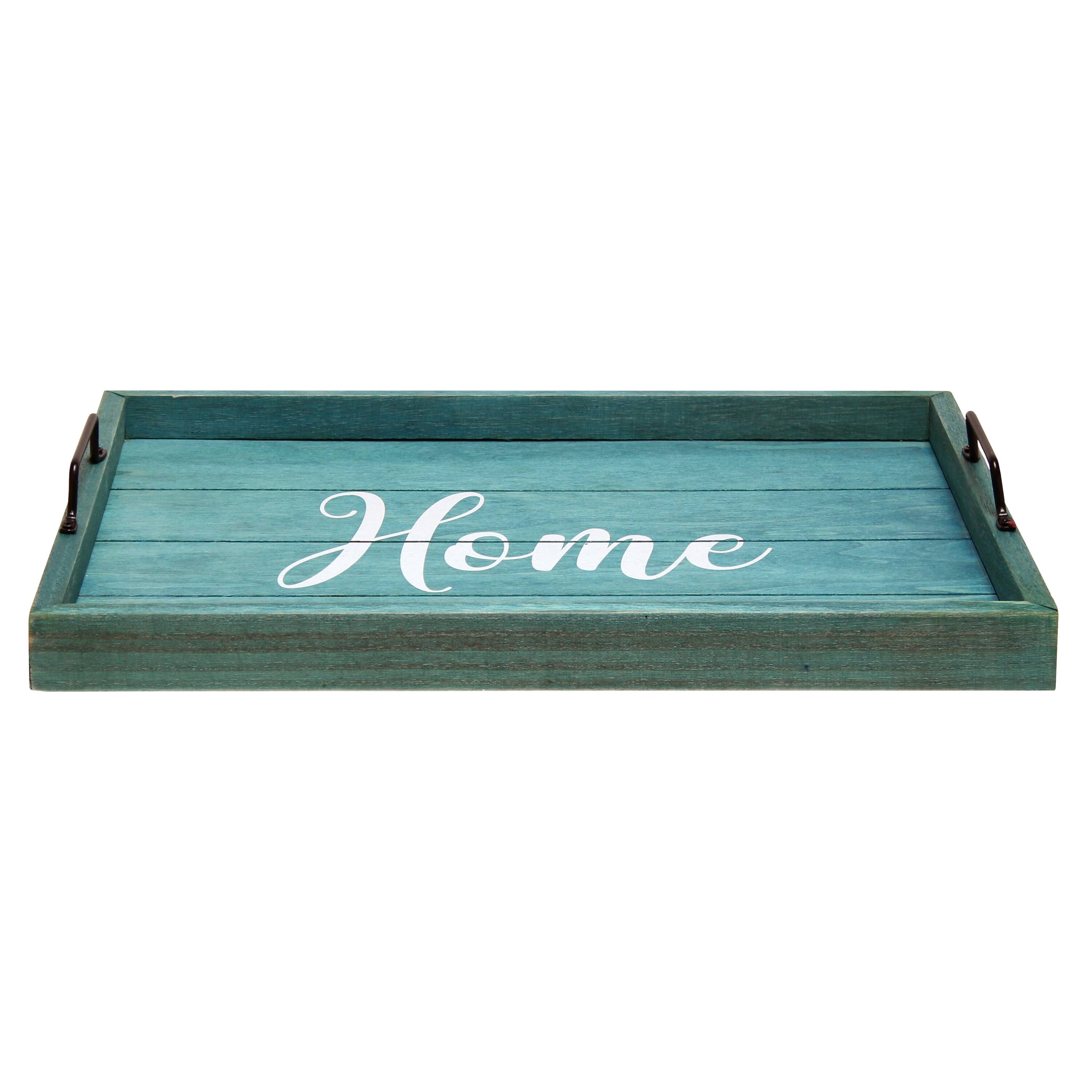 Elegant Designs™ 15.5" Home Serving Tray with Handles