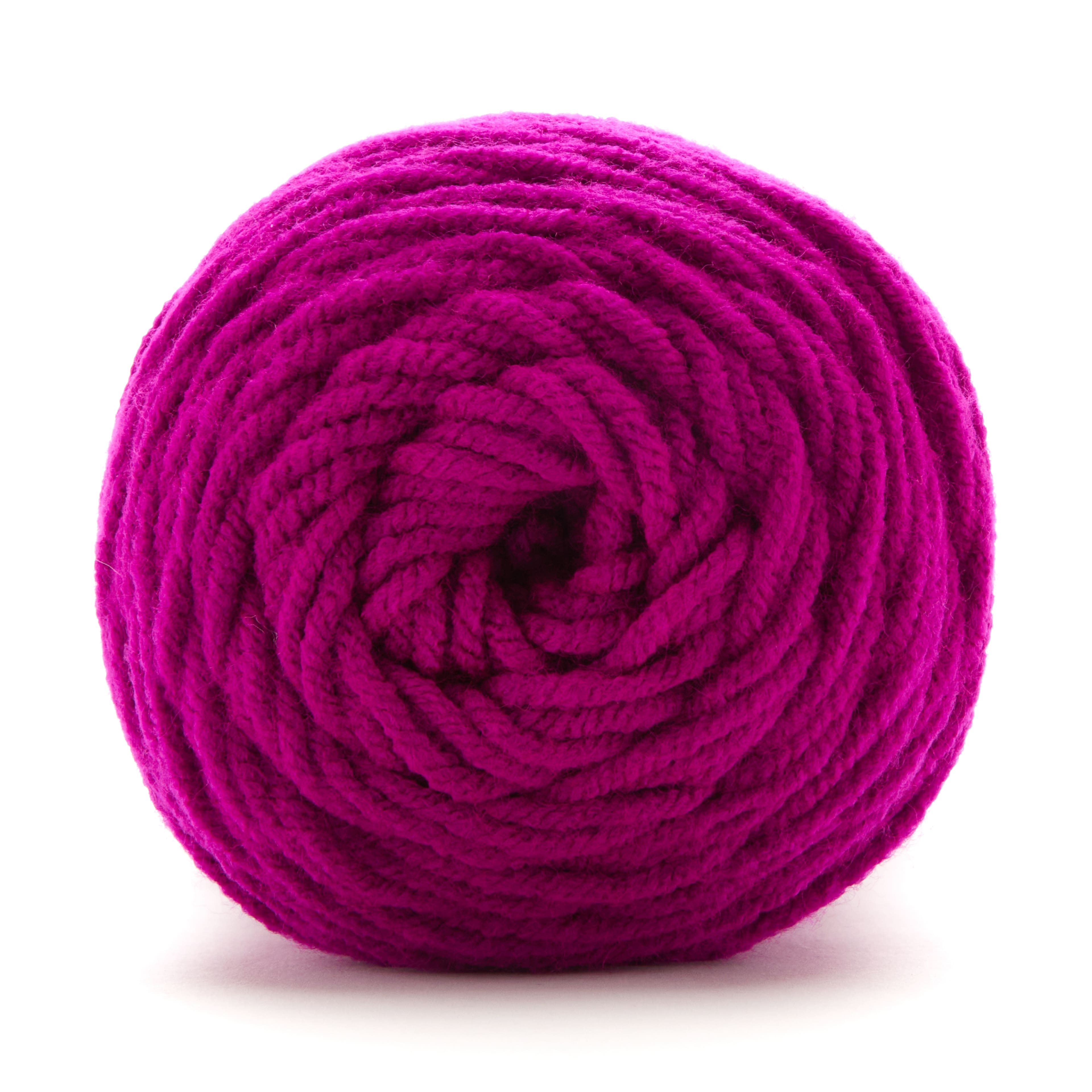 Soft Classic Neon Yarn by Loops & Threads - Neon Yarn for Knitting, Crochet,  Weaving, Arts & Crafts - Neon Yellow, Bulk 12 Pack 